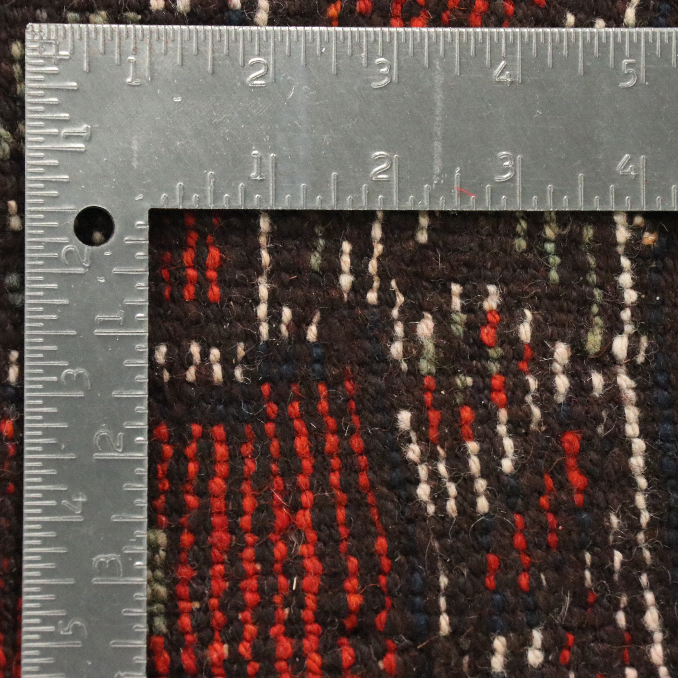 4'2 x 11'1 Hand-Knotted Moroccan Berber Pictorial Long Rug