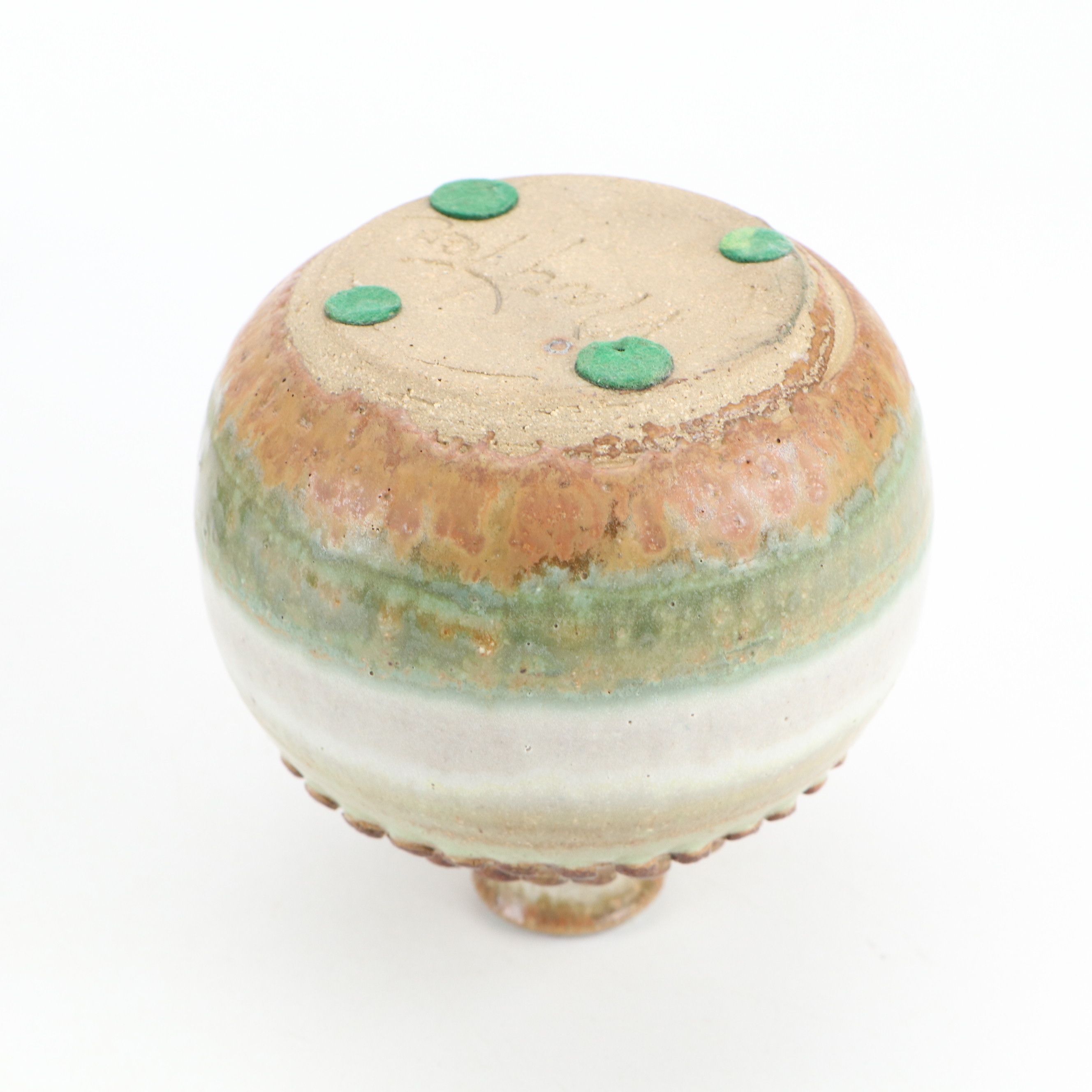 Modern Art Pottery Vessel and Bottle Vase