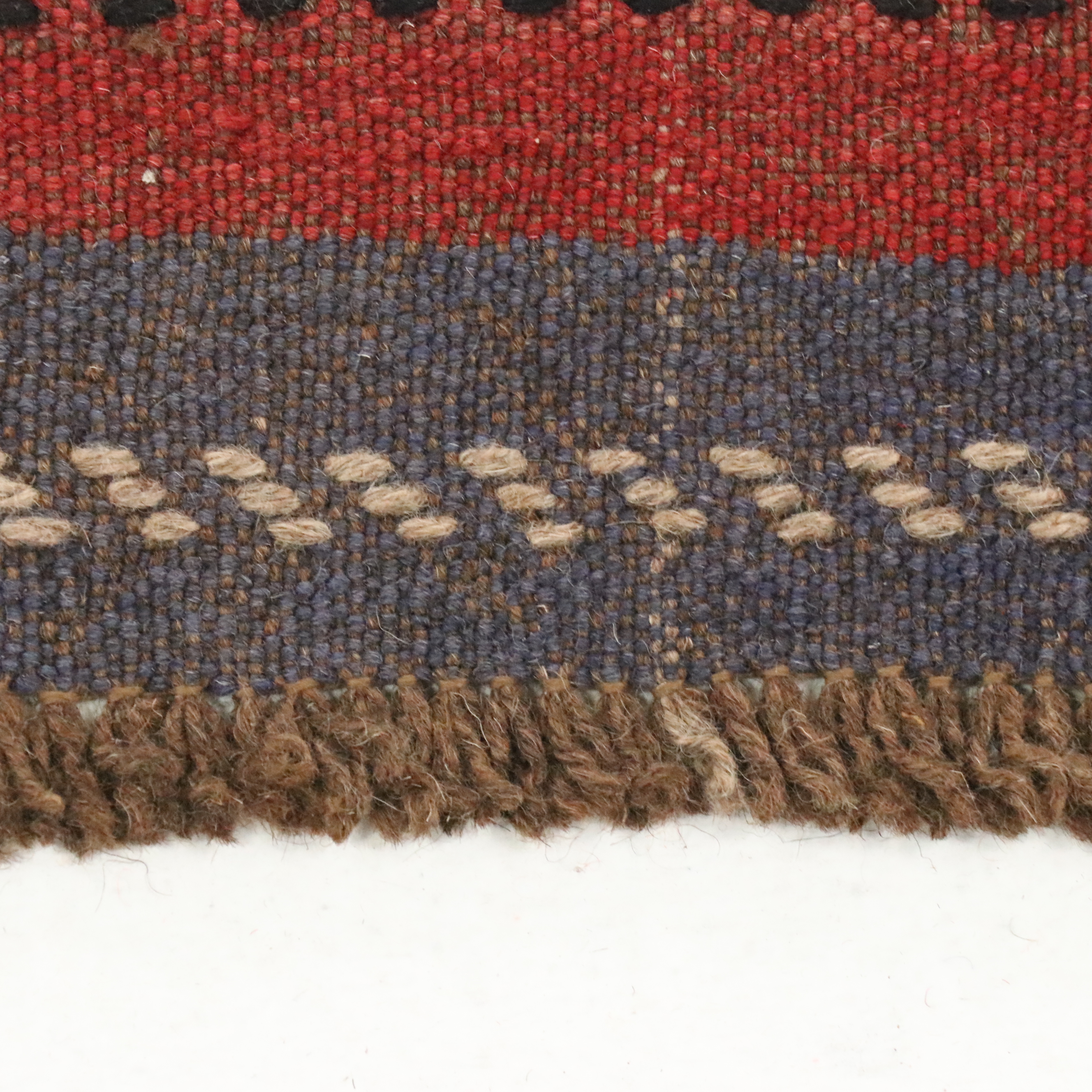 1'11 x 8'6 Handwoven Afghan Mashwani Carpet Runner