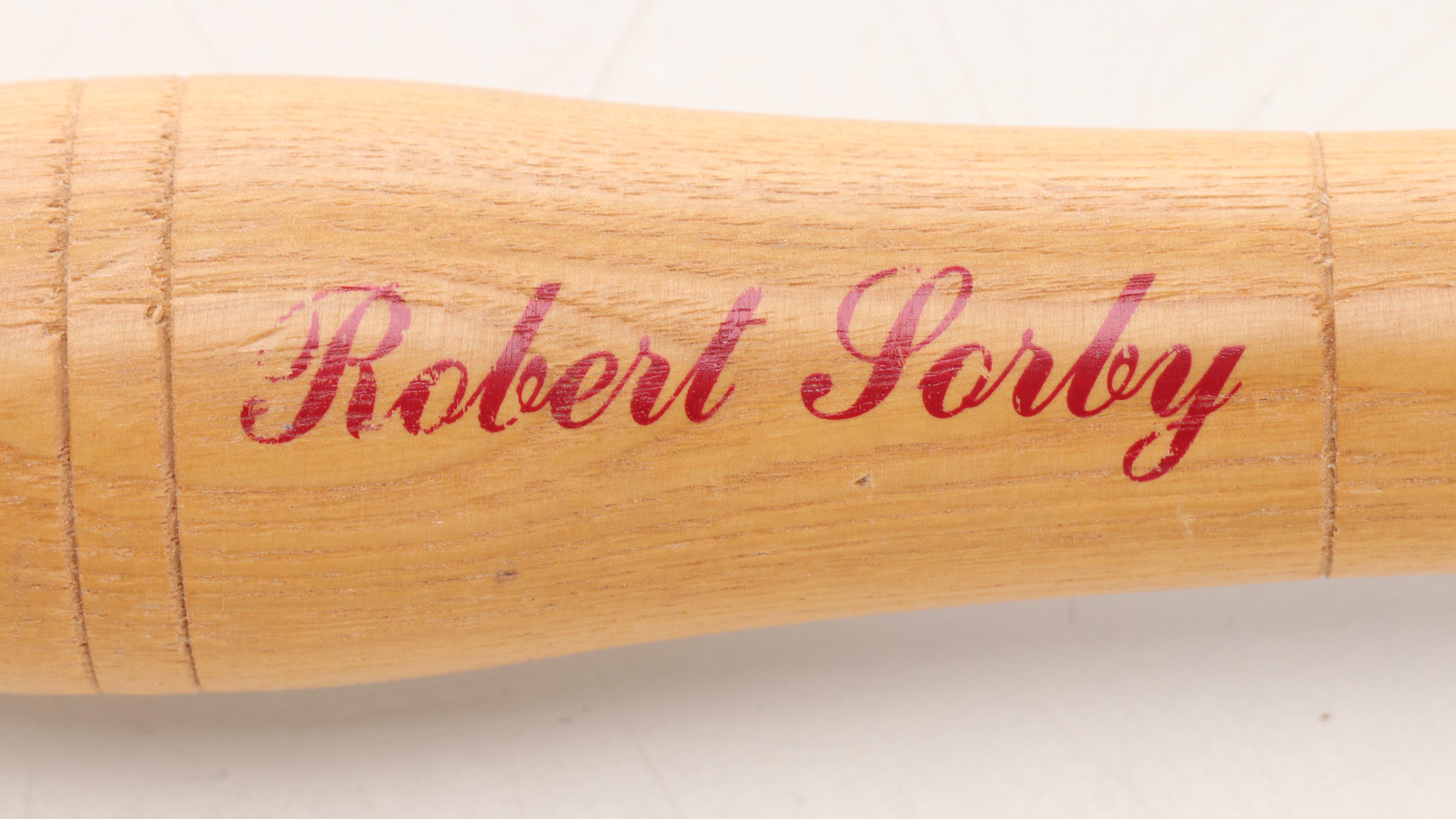 Woodworking Tool Stand with Craftsman and Assorted Wood-Handled Steel Chisels