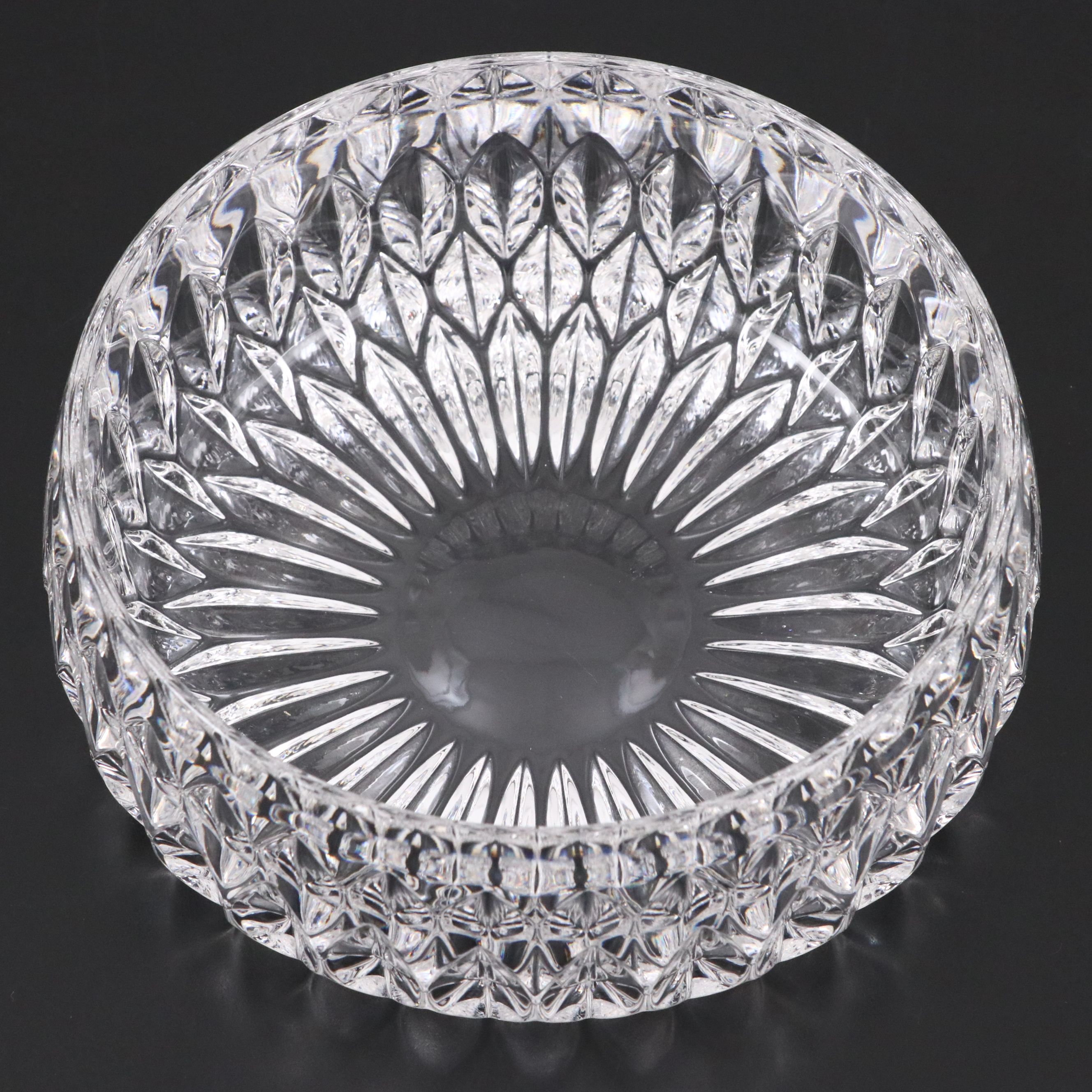 Marquis by Waterford "Ariel" Crystal Votive Holder with Gorham "Althea" Bowl