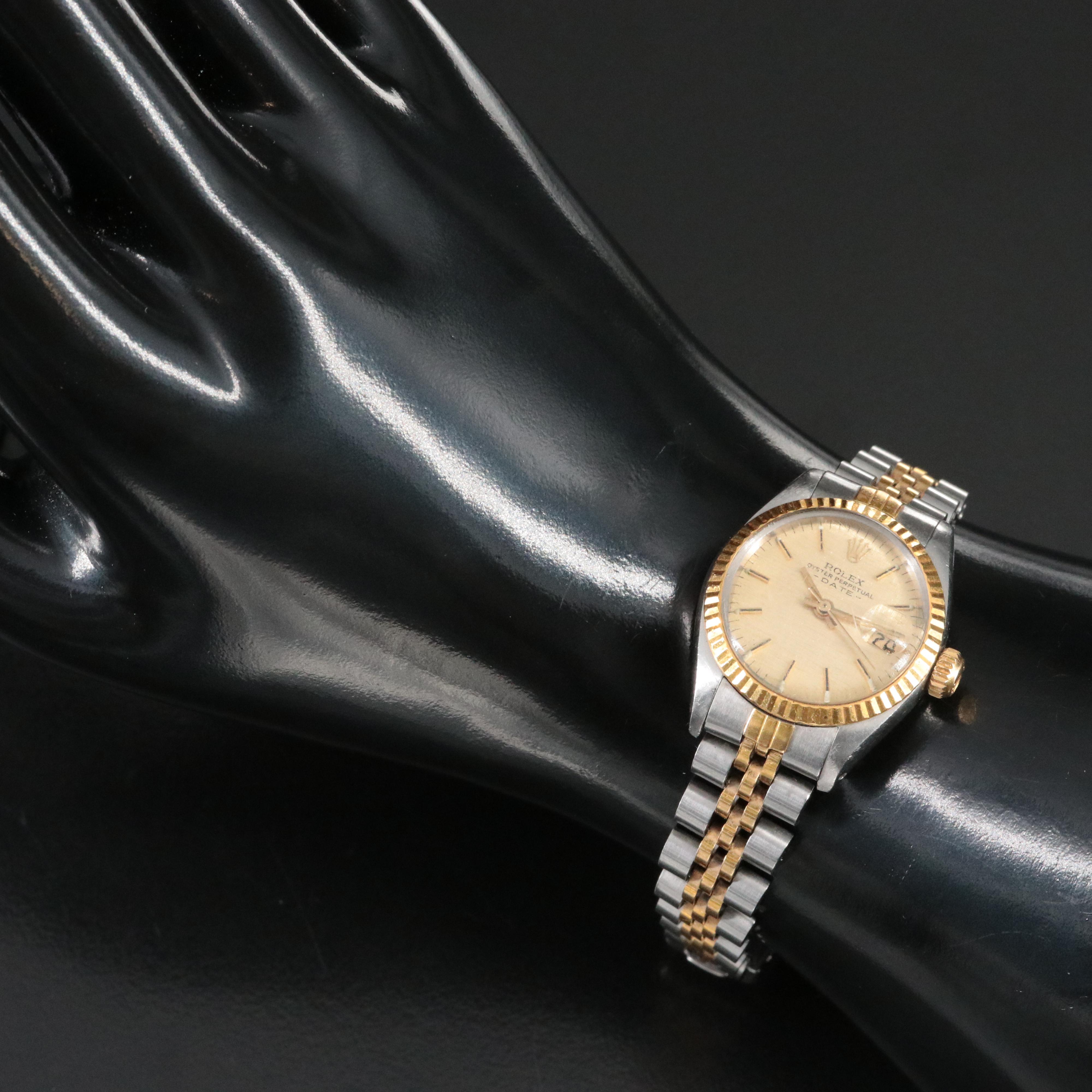 1983 Rolex 6917 Datejust Two Tone Watch