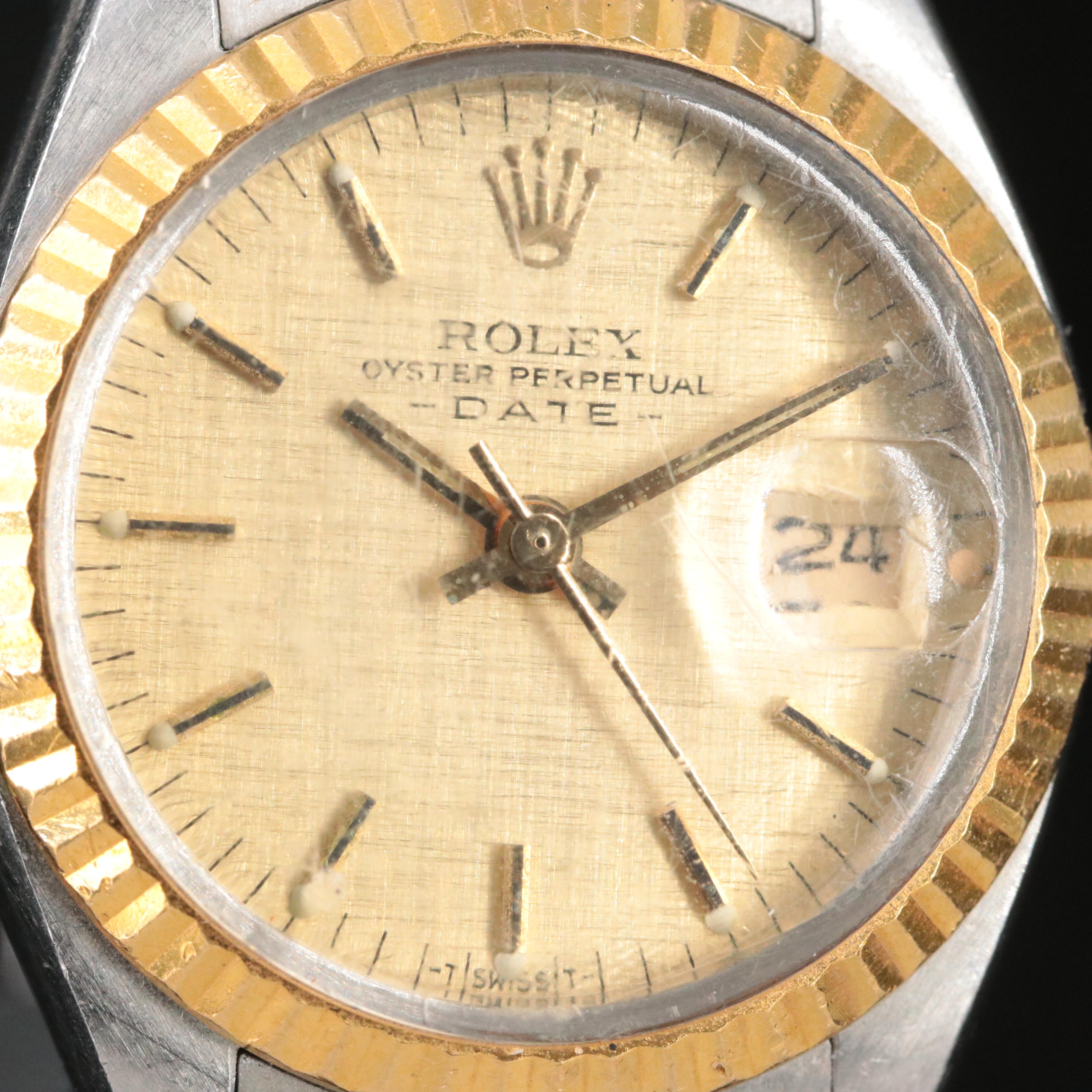 1983 Rolex 6917 Datejust Two Tone Watch