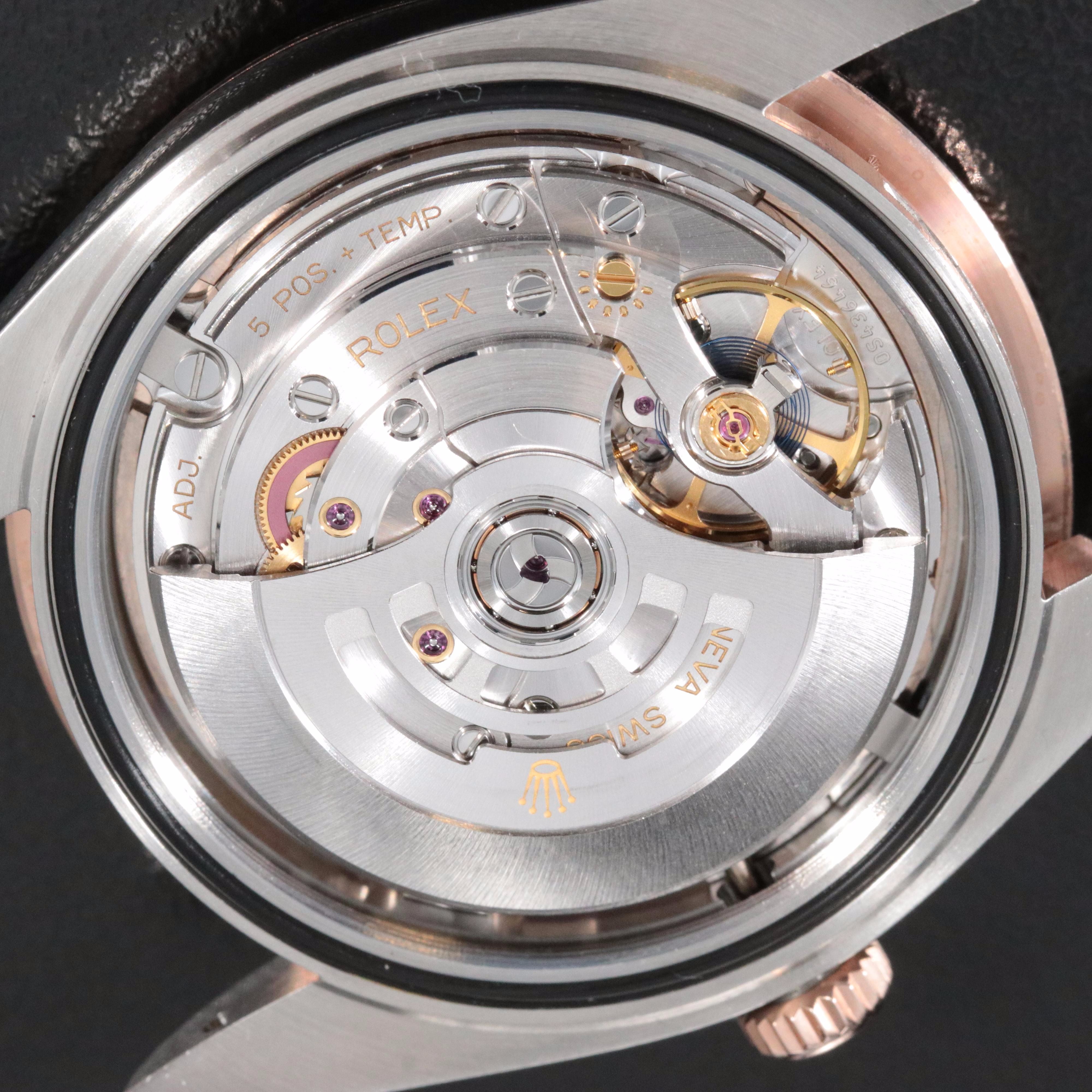 Rolex Datejust 126331 41mm 18K Rose Gold & Steel Factory Diamond Automatic Watch