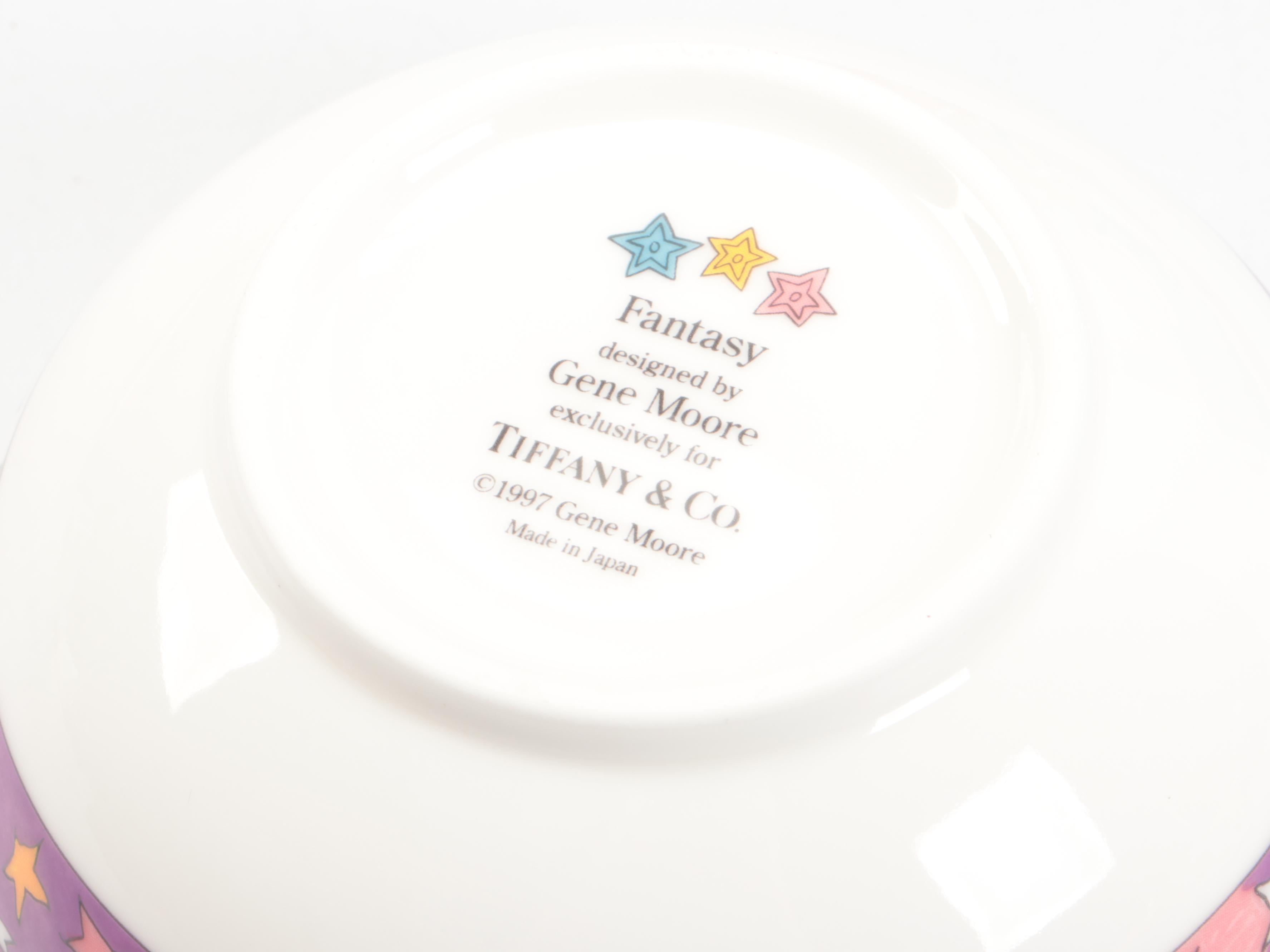 Tiffany & Co. "Fantasy" and Other Porcelain Tableware and Figurine