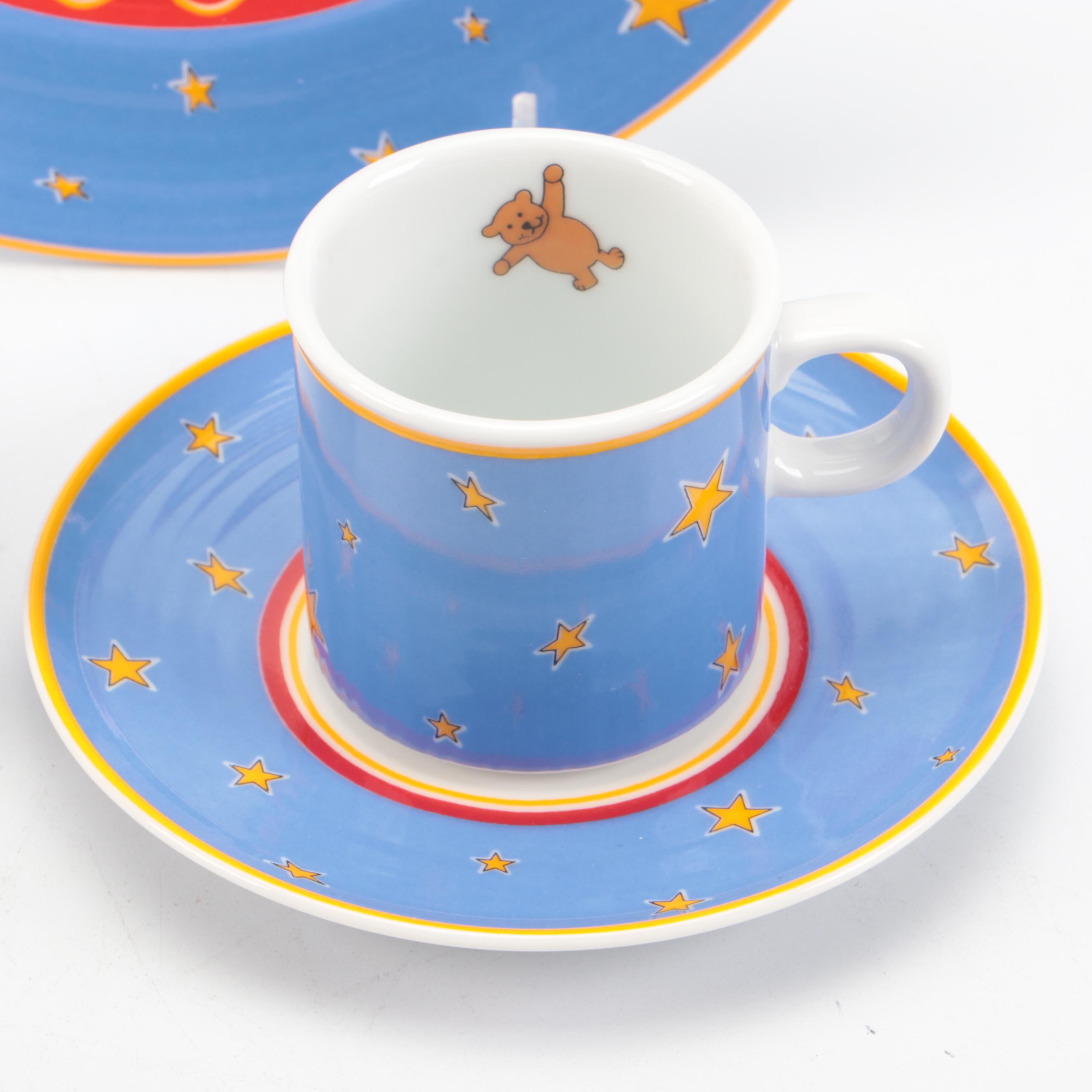 Tiffany & Co. "Fantasy" and Other Porcelain Tableware and Figurine