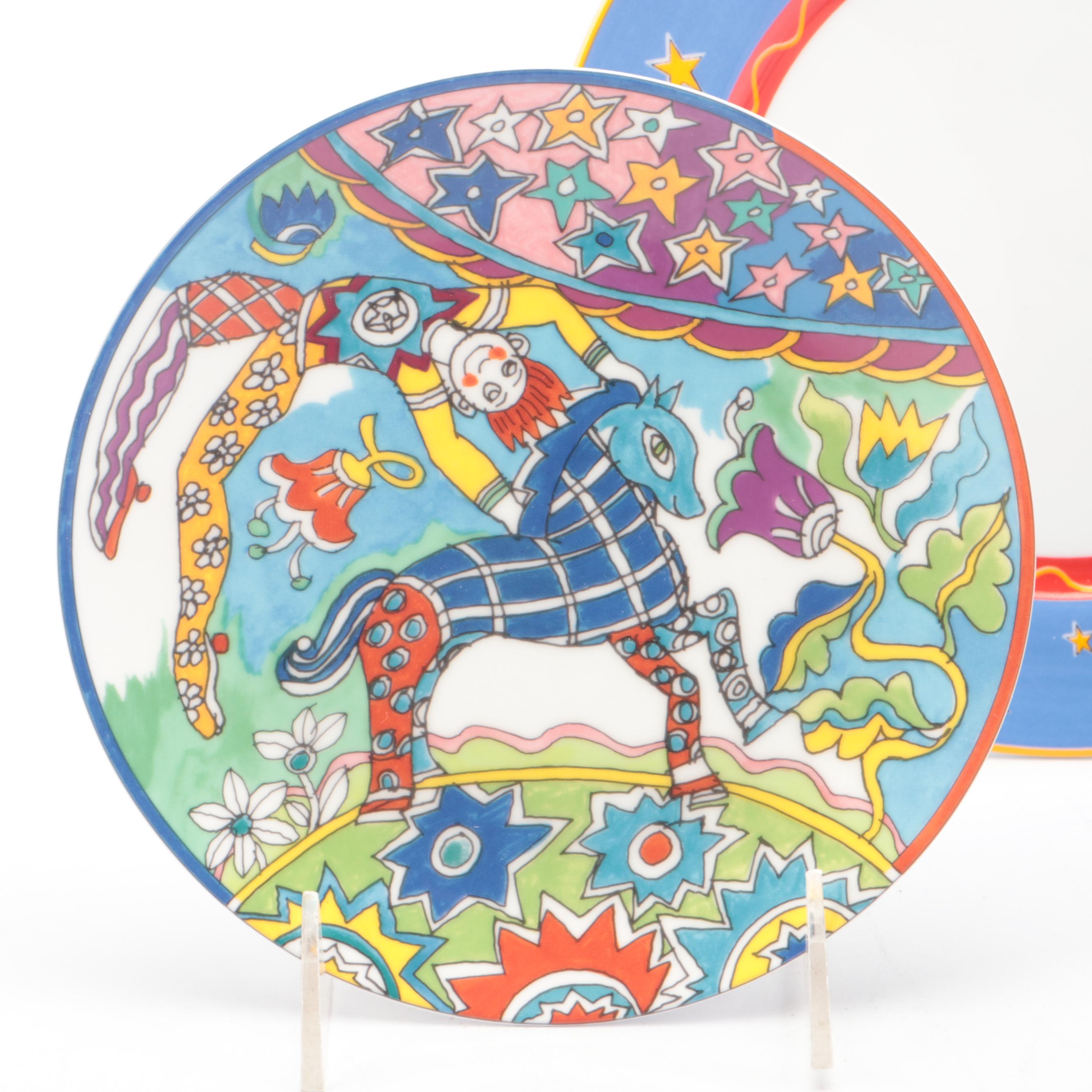 Tiffany & Co. "Fantasy" and Other Porcelain Tableware and Figurine