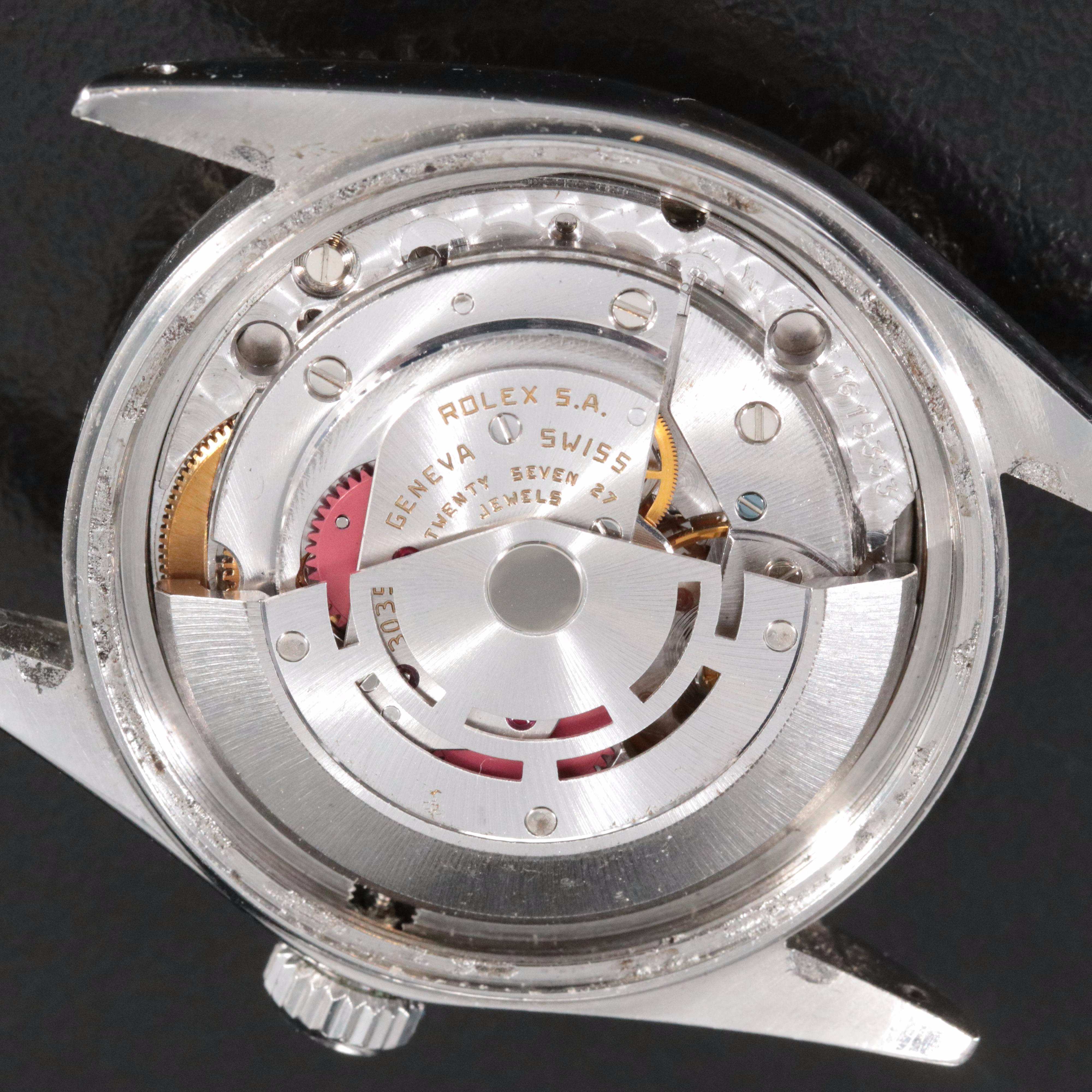 Rolex Datejust 16030 Custom Dial 36mm Steel Automatic Watch c. 1985