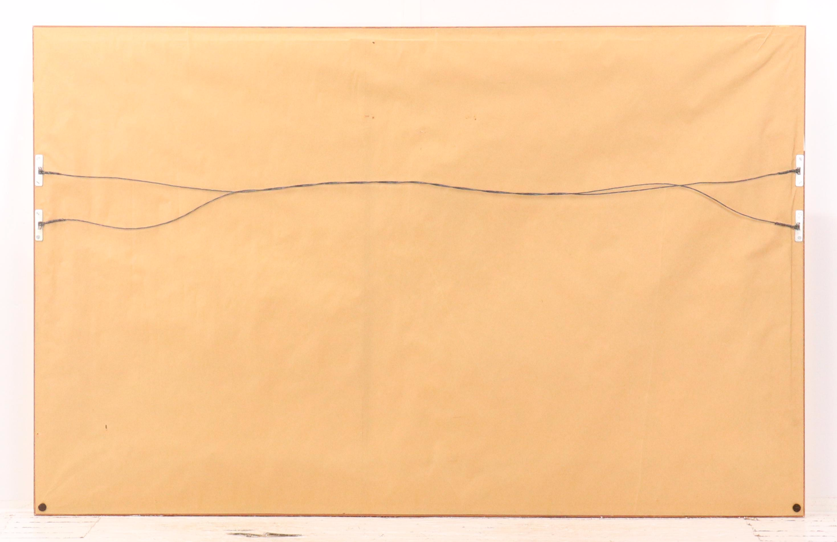 Oil Painting with Southwestern Coastline, Late 20th Century