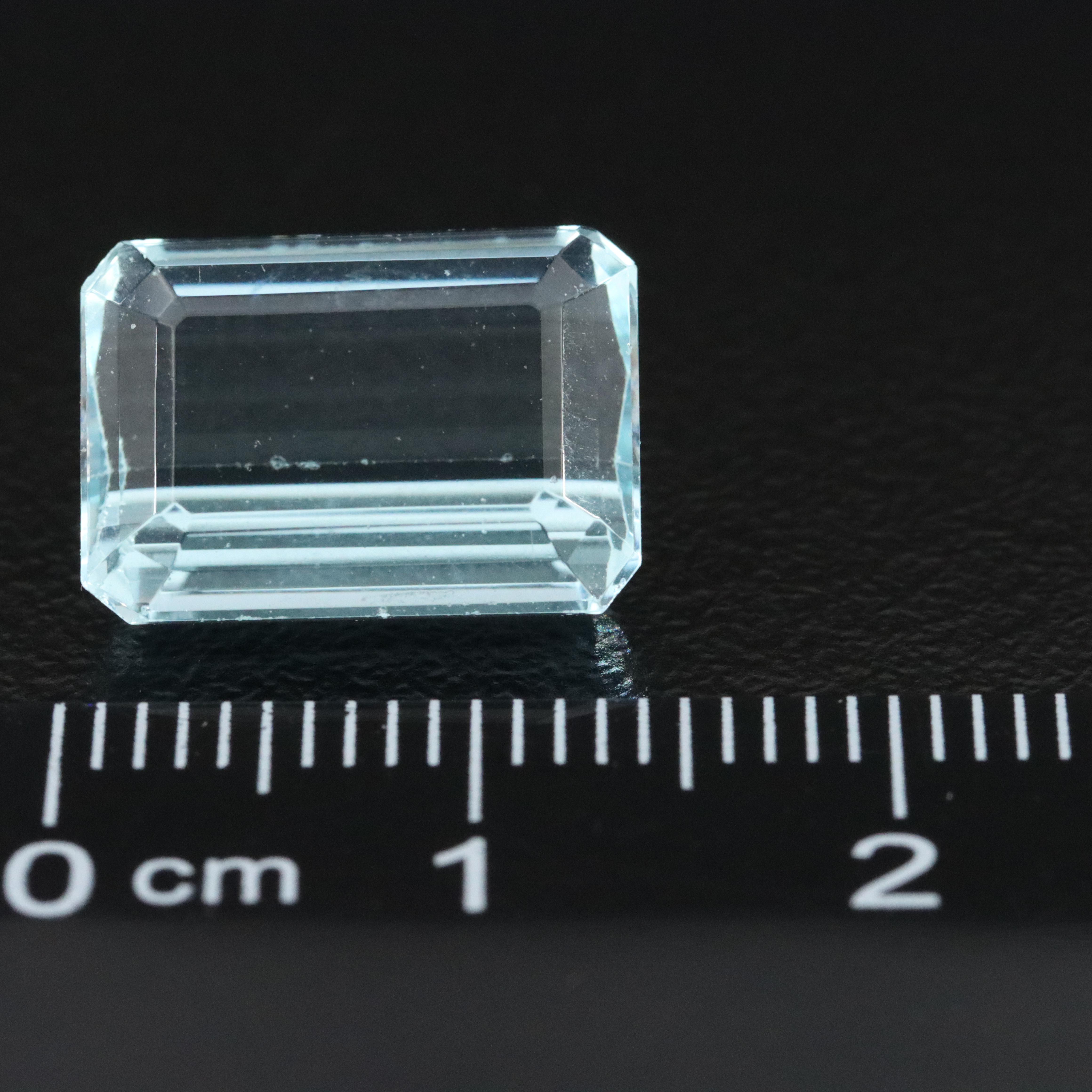 Loose 7.48 CT Aquamarine