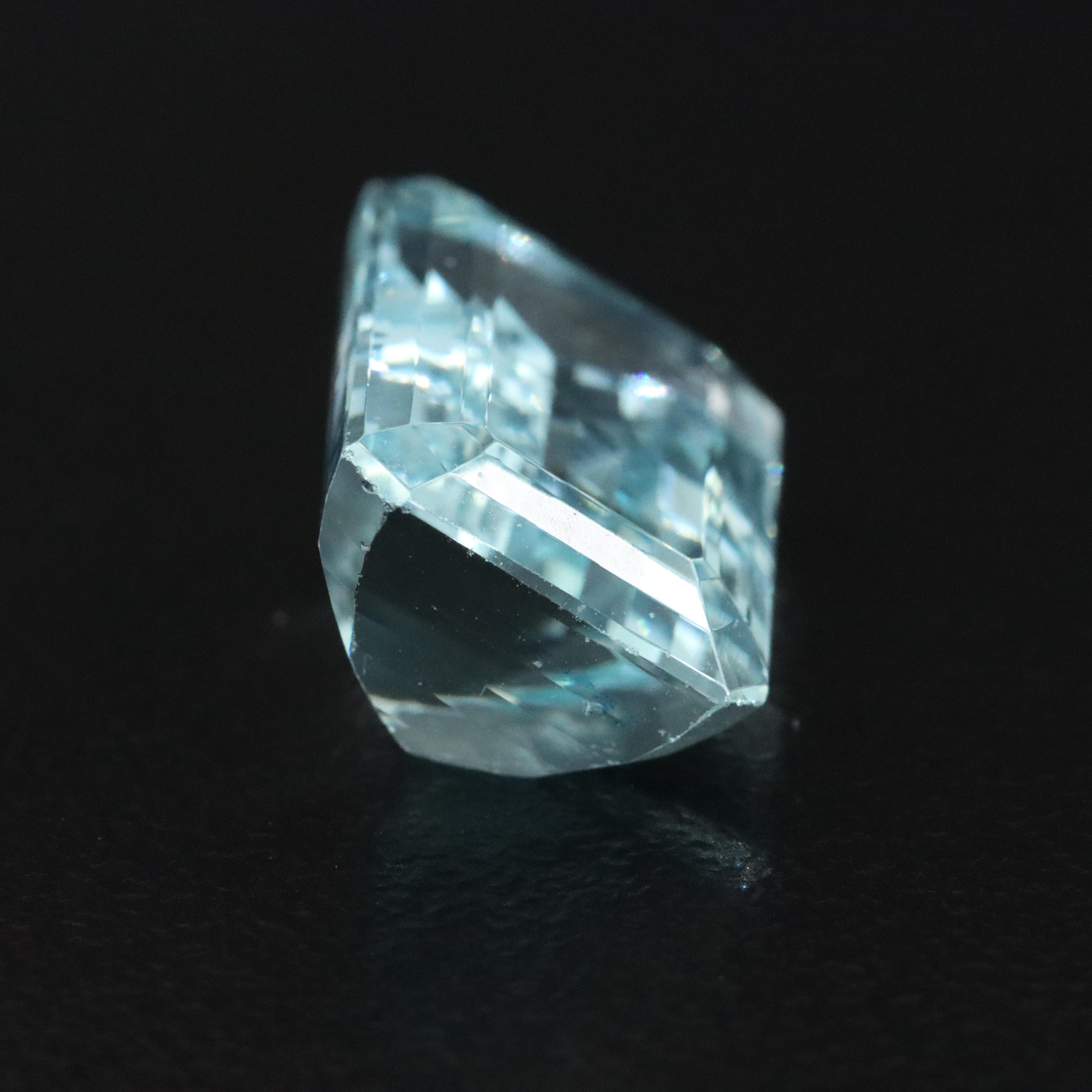Loose 7.48 CT Aquamarine