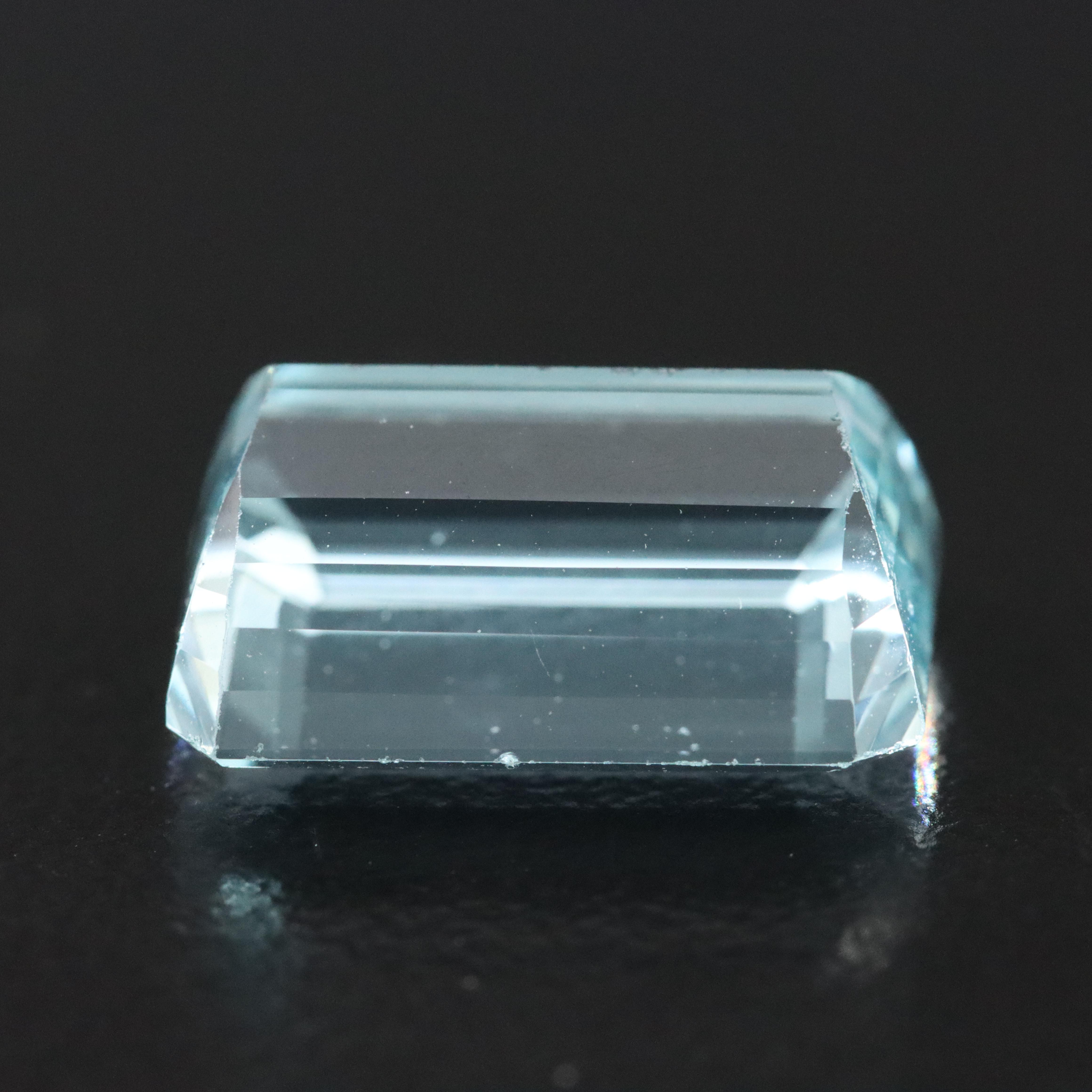 Loose 7.48 CT Aquamarine