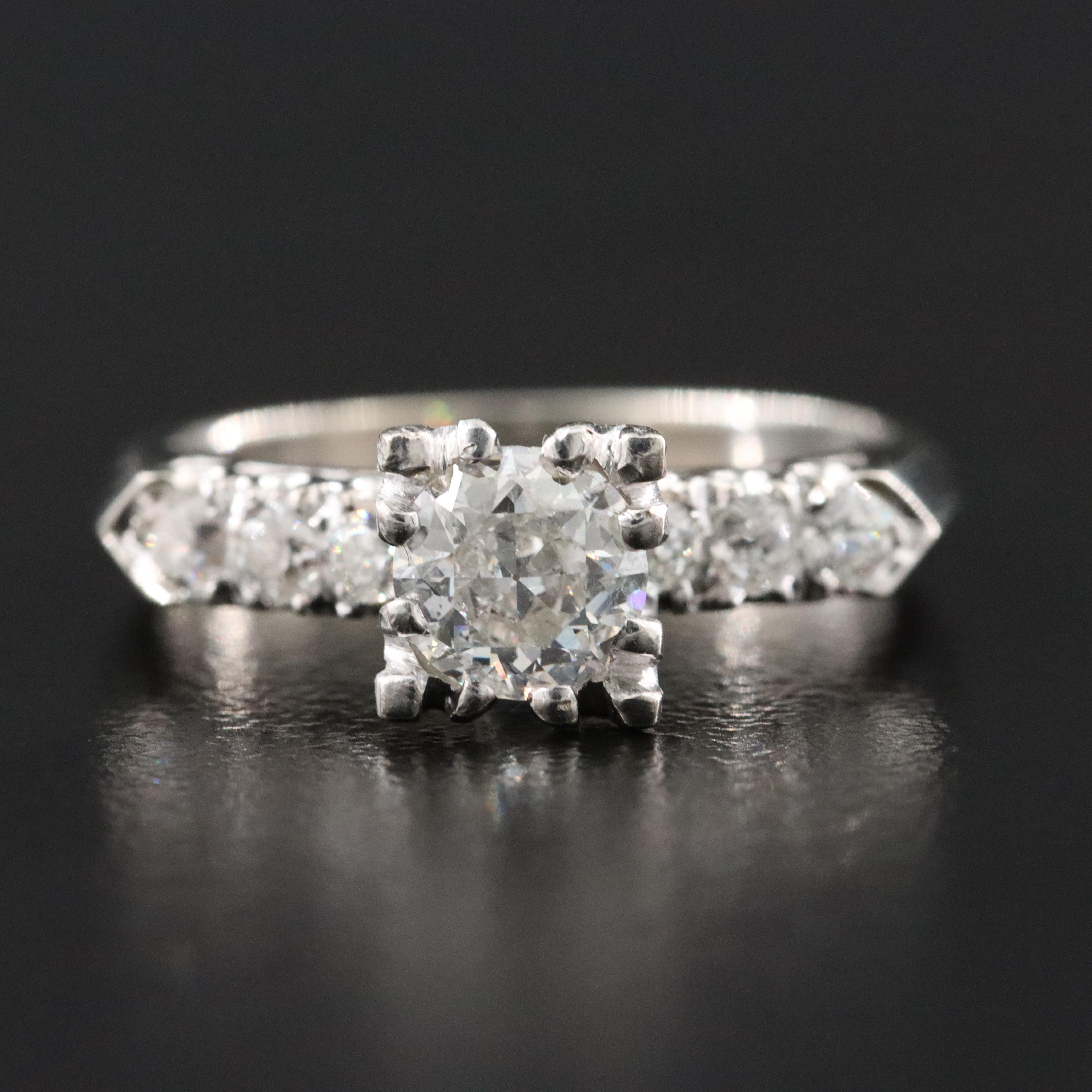 14K 0.95 CTW Diamond Ring
