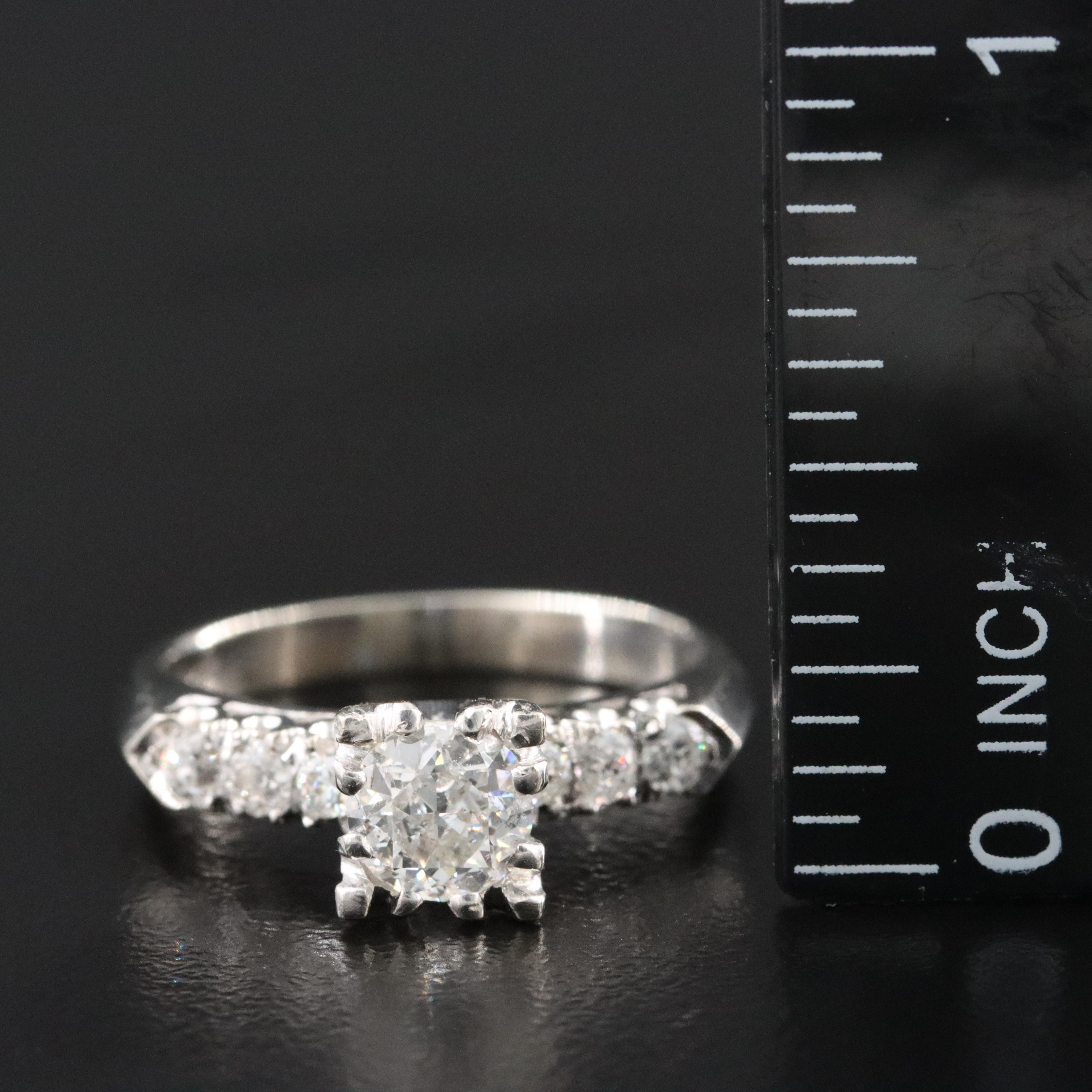 14K 0.95 CTW Diamond Ring
