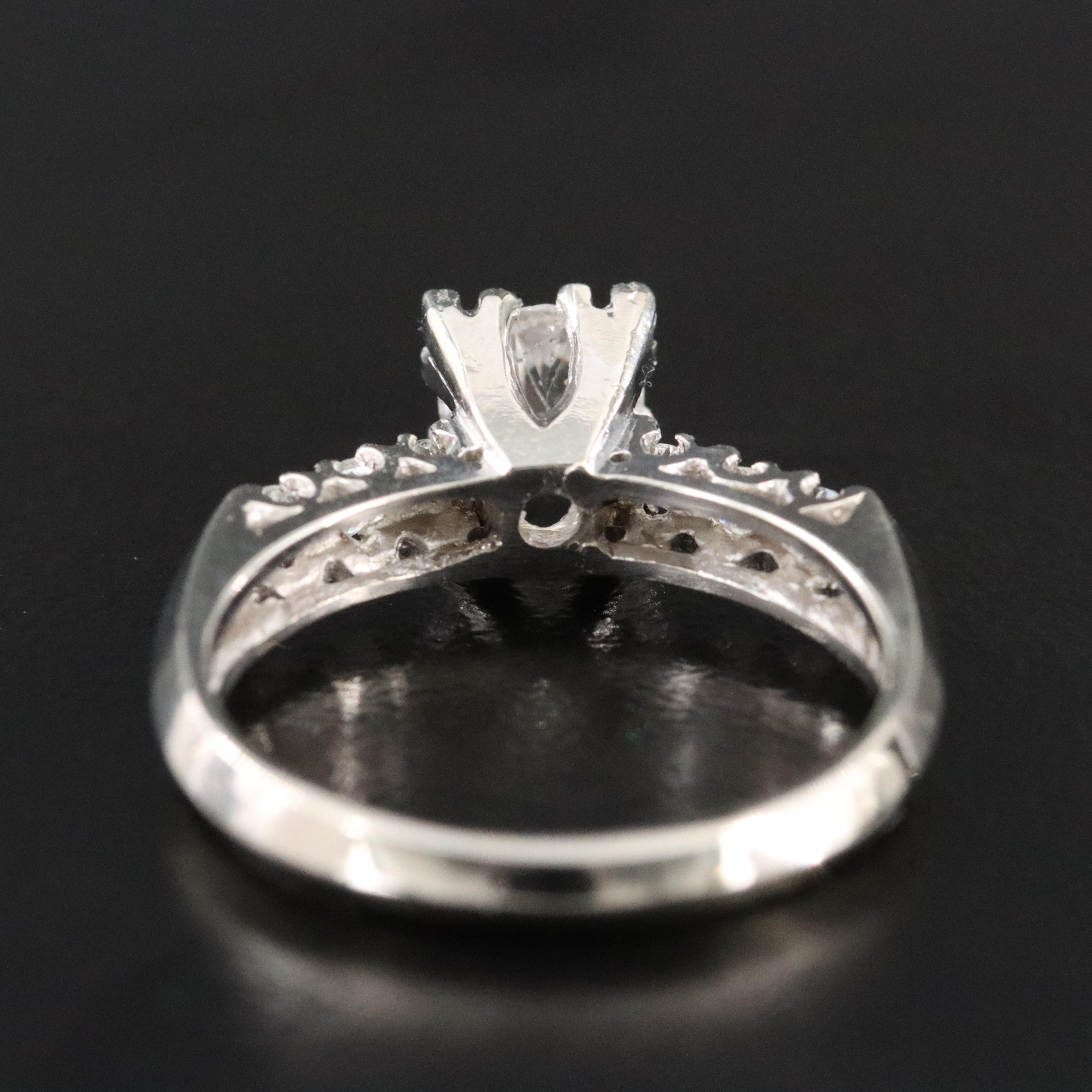 14K 0.95 CTW Diamond Ring