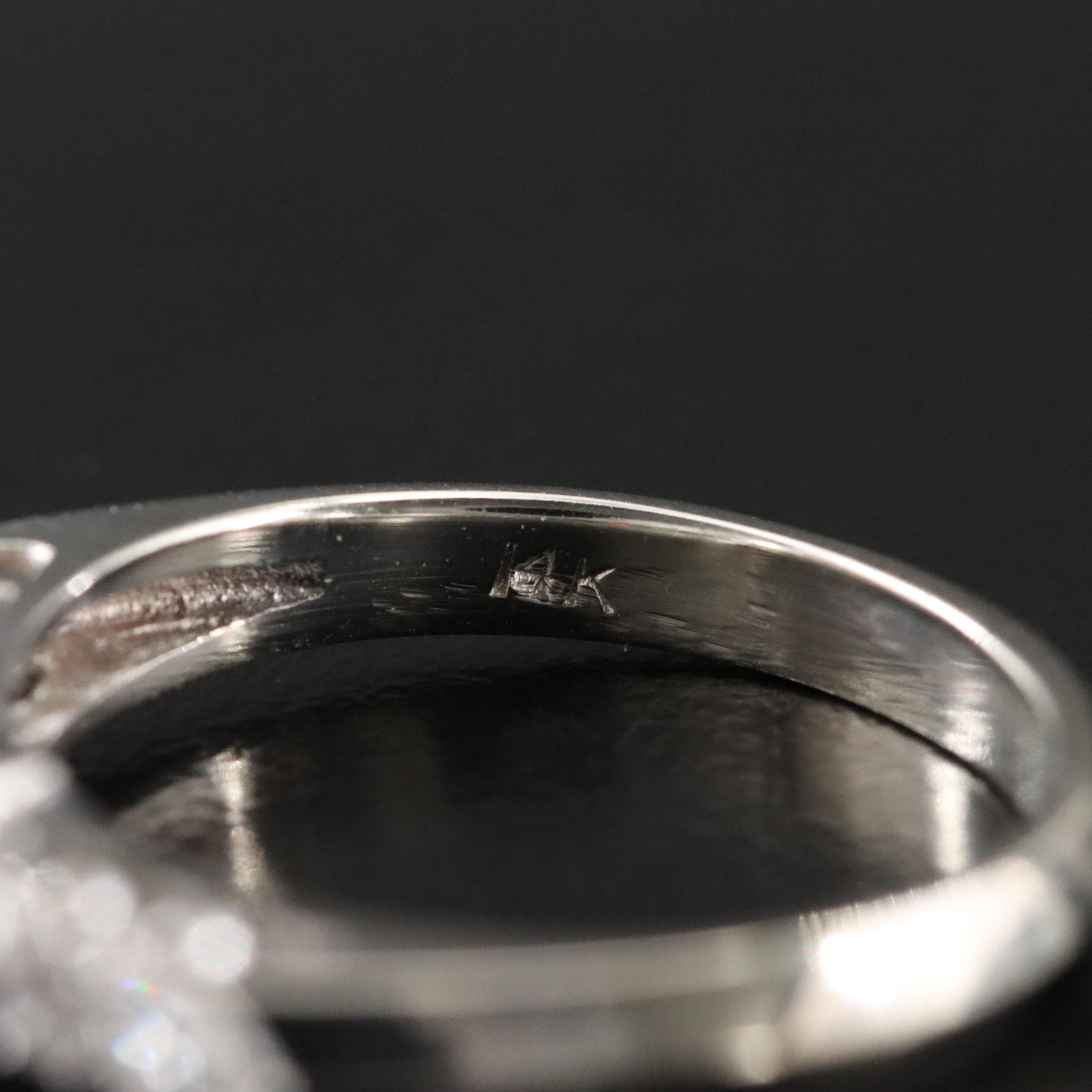 14K 0.95 CTW Diamond Ring