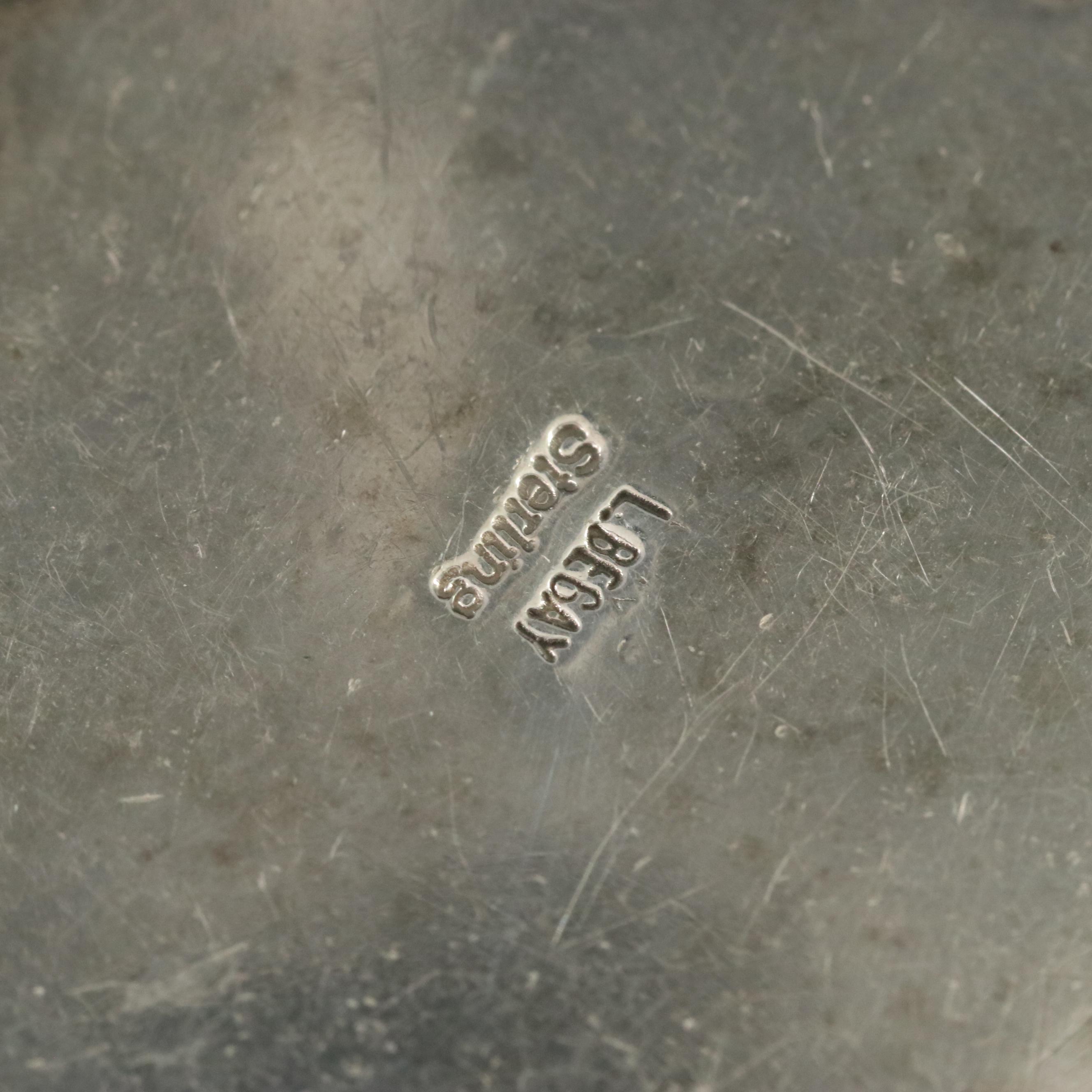 L. Begay Navajo Diné Sterling Turquoise Pendant