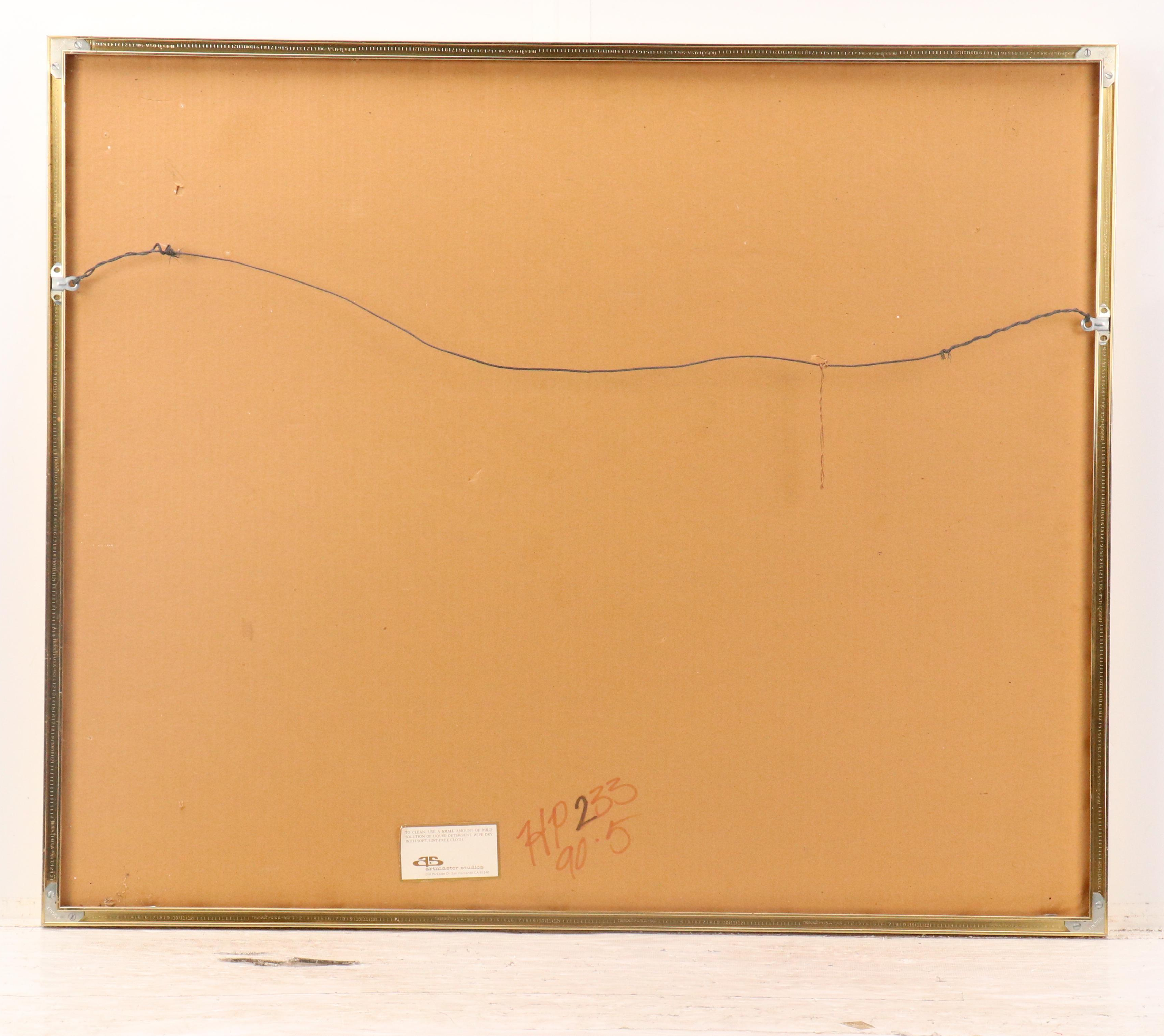 Abstract Mixed Media Relief Painting, 21st Century