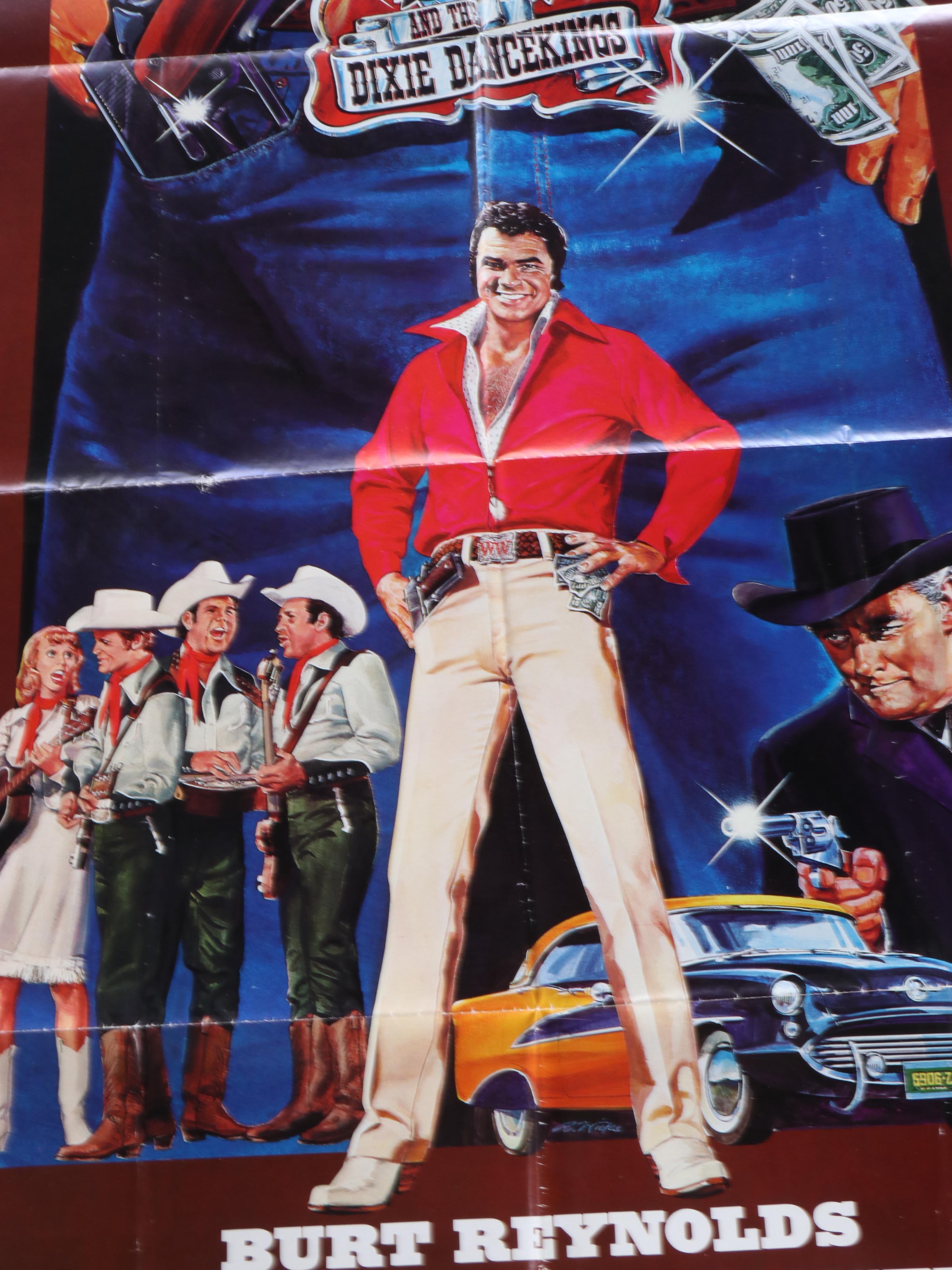 Set of Burt Reynolds Movie Posters Including "The Cannonball Run," 1981