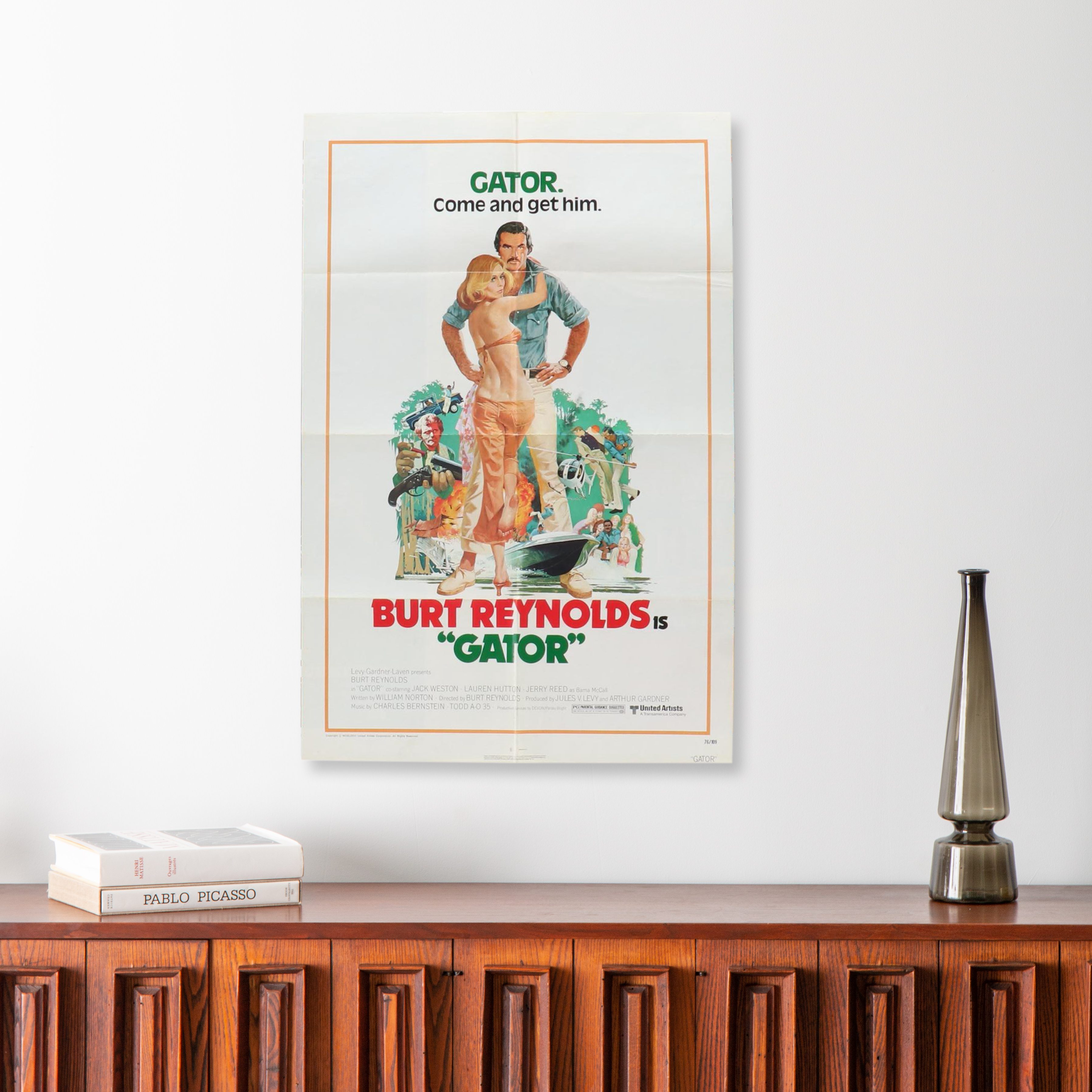 Set of Burt Reynolds Movie Posters Including "The Cannonball Run," 1981