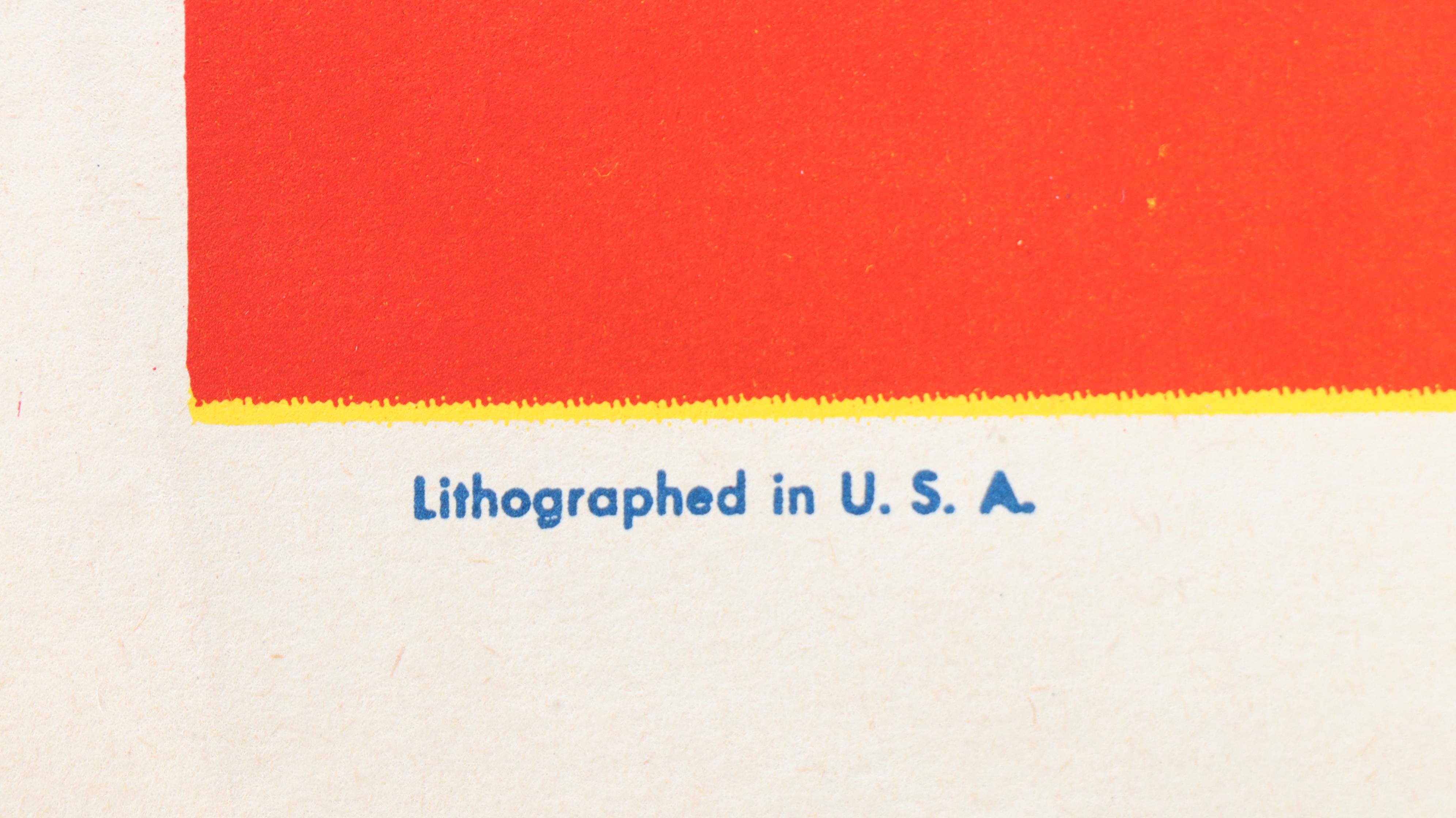 Movie Poster for "The Last of the Mohicans," Circa 1936