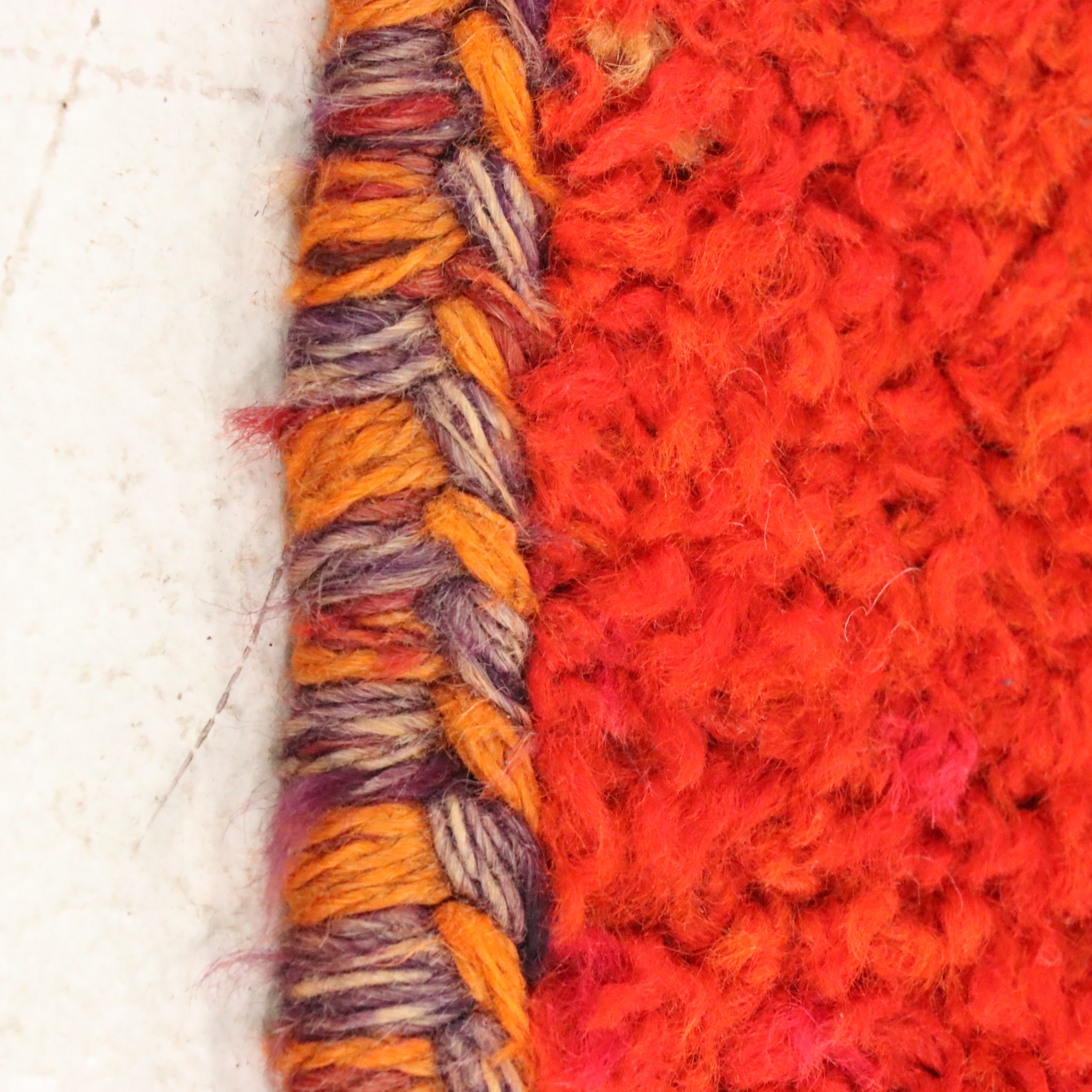 3' x 10' Hand-Knotted Moroccan Berber Carpet Runner