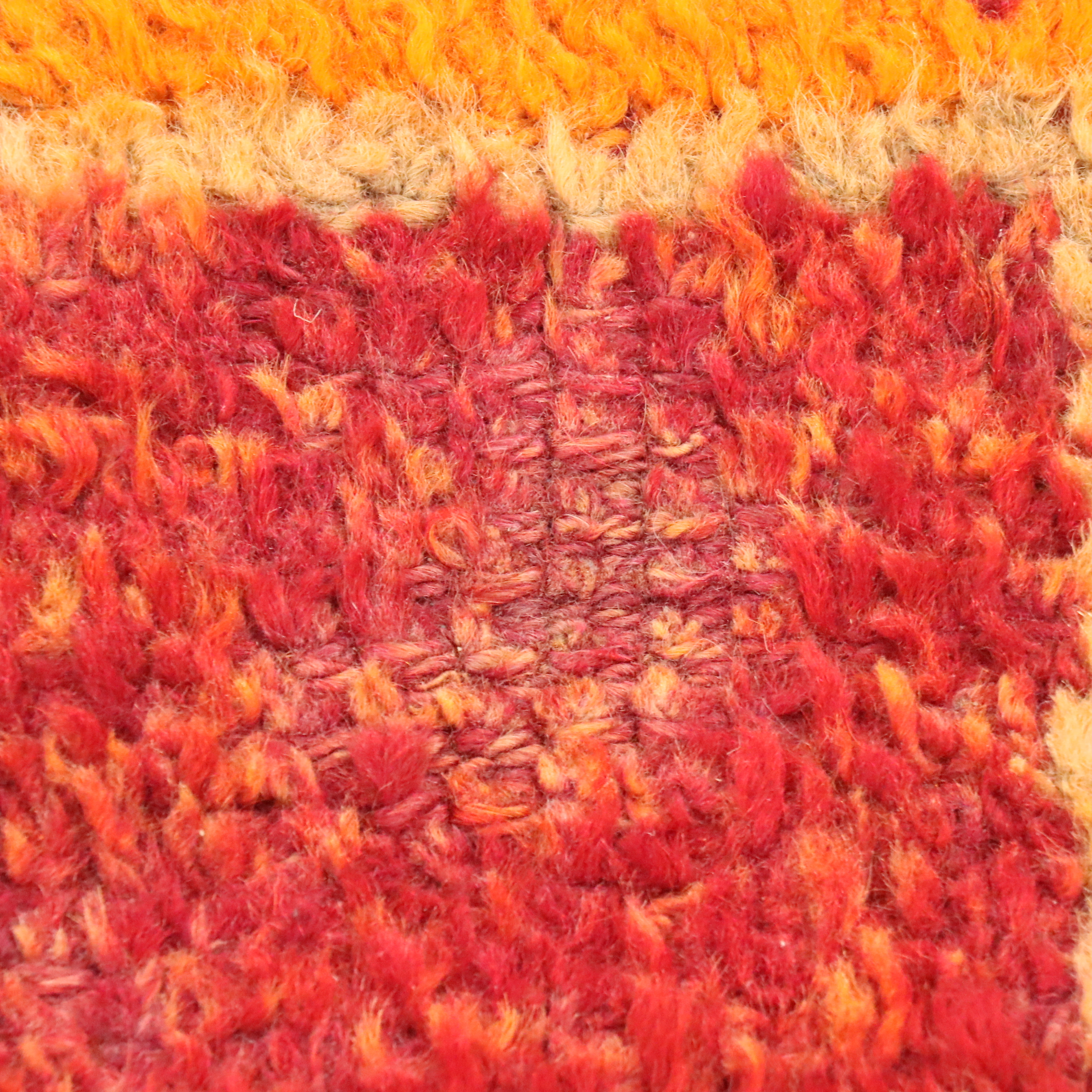 3' x 10' Hand-Knotted Moroccan Berber Carpet Runner