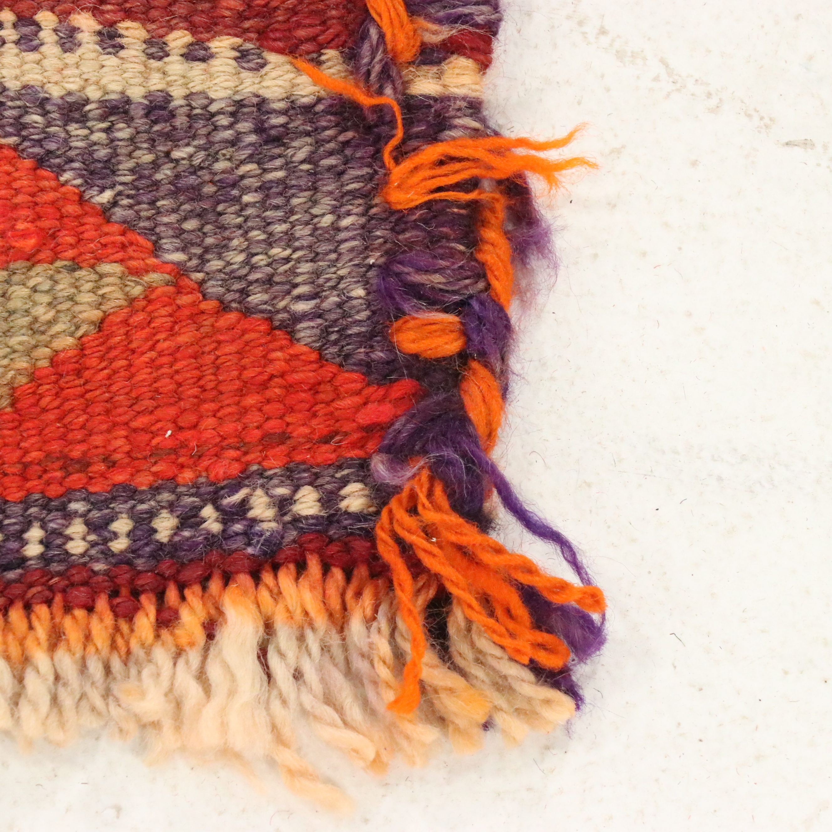 3' x 10' Hand-Knotted Moroccan Berber Carpet Runner