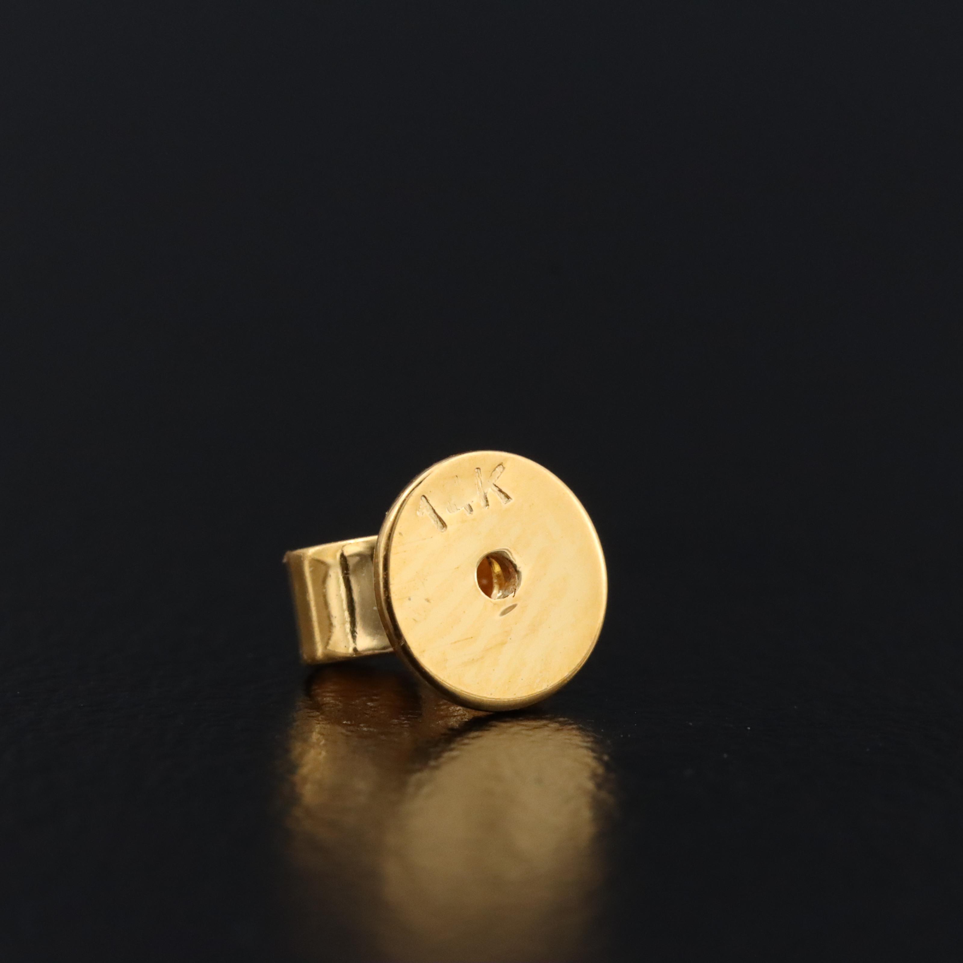 14K 4.10 CTW Lab Grown Diamond Stud Earrings with IGI Reports