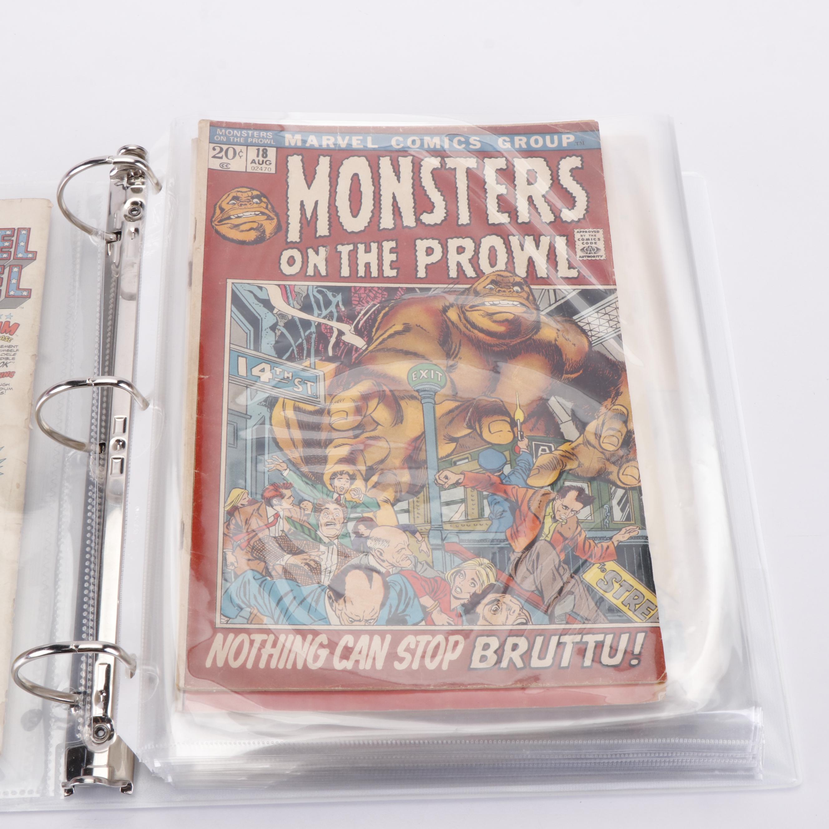 Bronze Age Comic Books Featuring "Iron Man" King Size Special Issue #1 and More