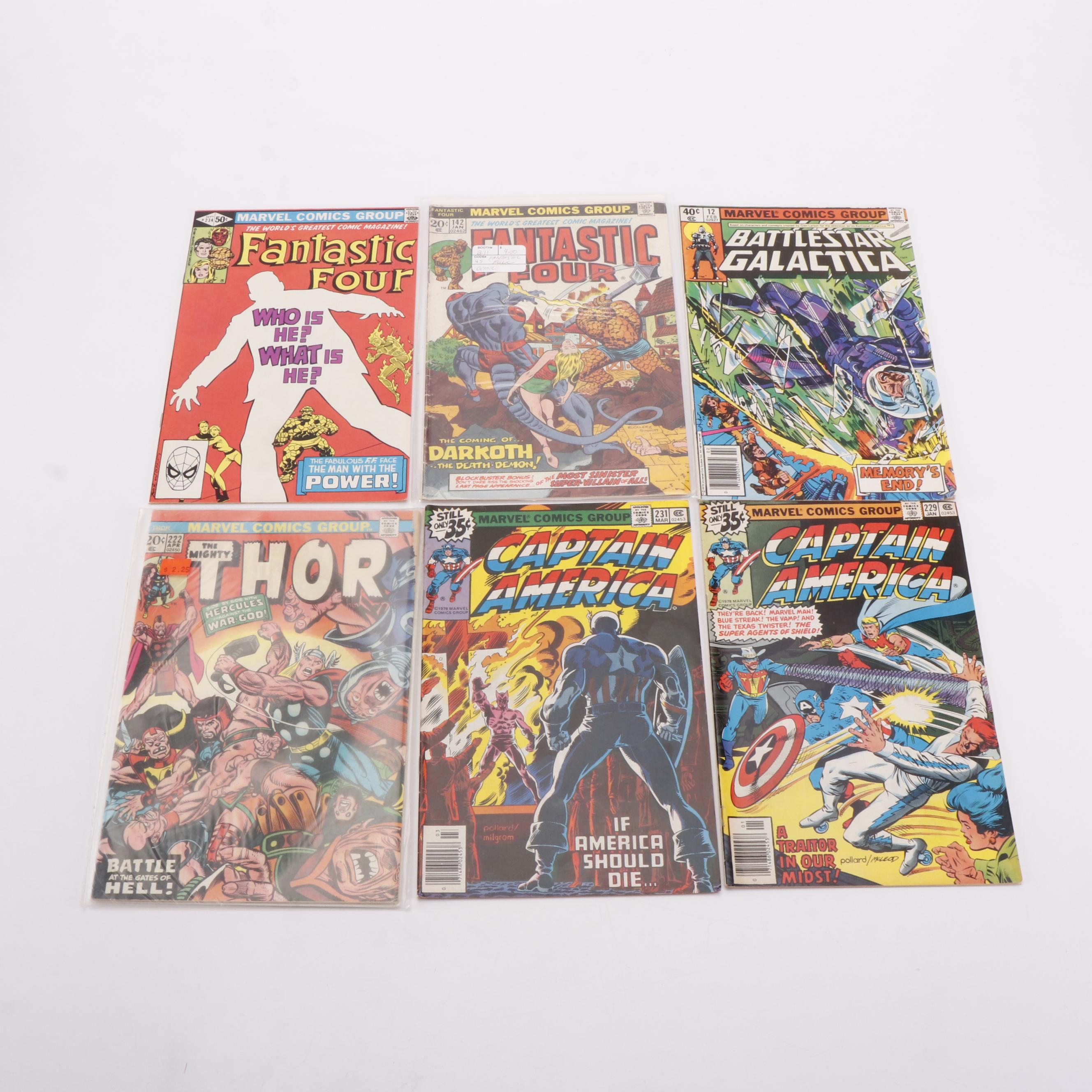 Bronze Age Comic Books Featuring "Iron Man" King Size Special Issue #1 and More
