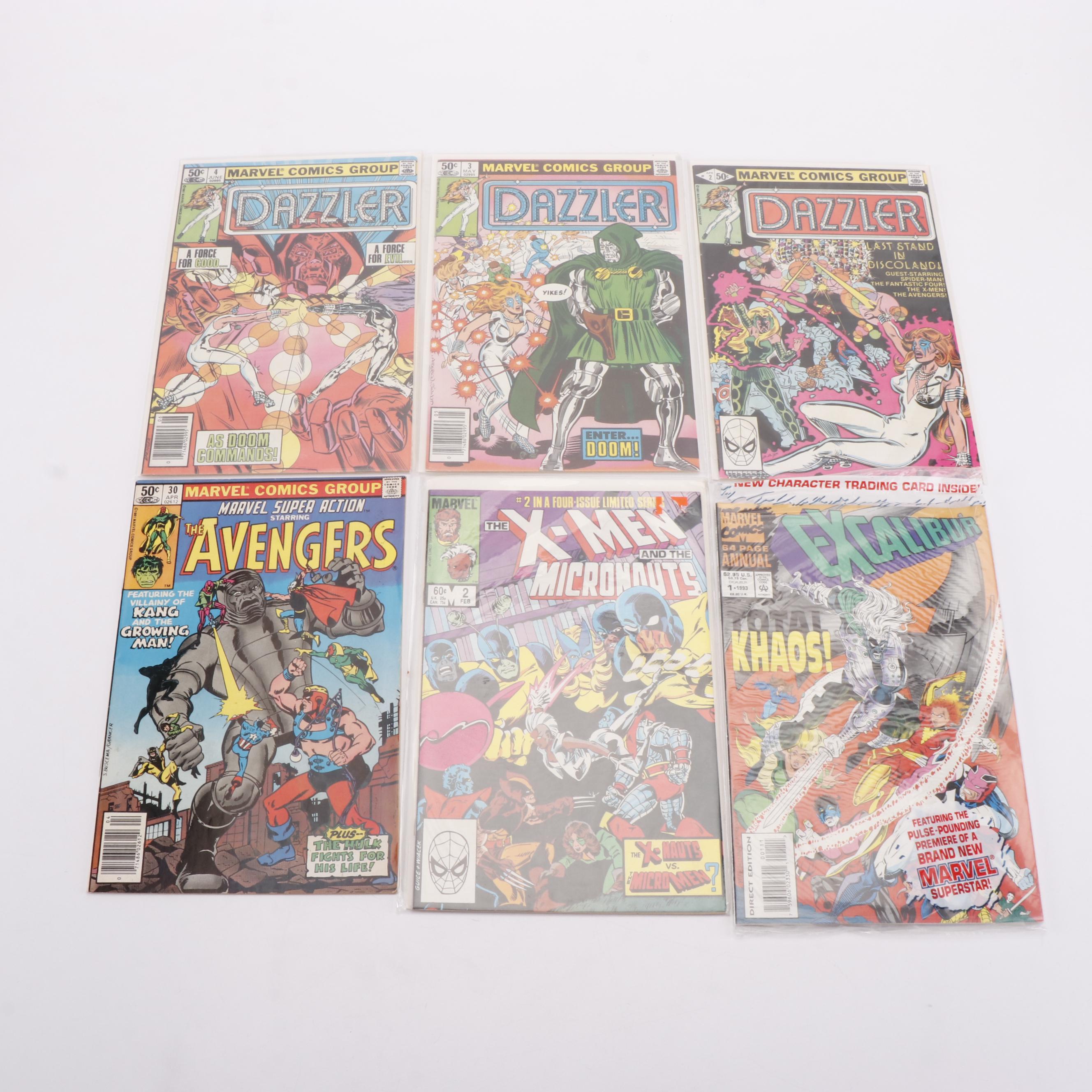 Bronze Age Comic Books Featuring "Iron Man" King Size Special Issue #1 and More