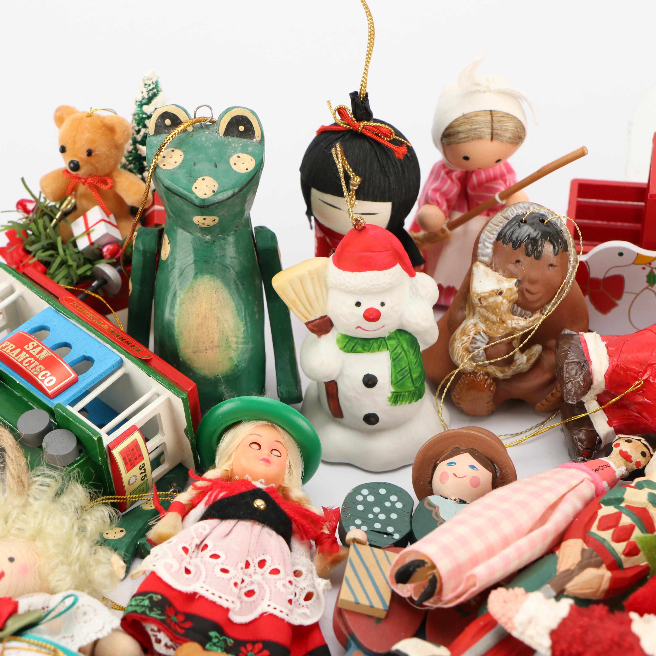 Souvenir and Other Ornaments and Christmas Decorations