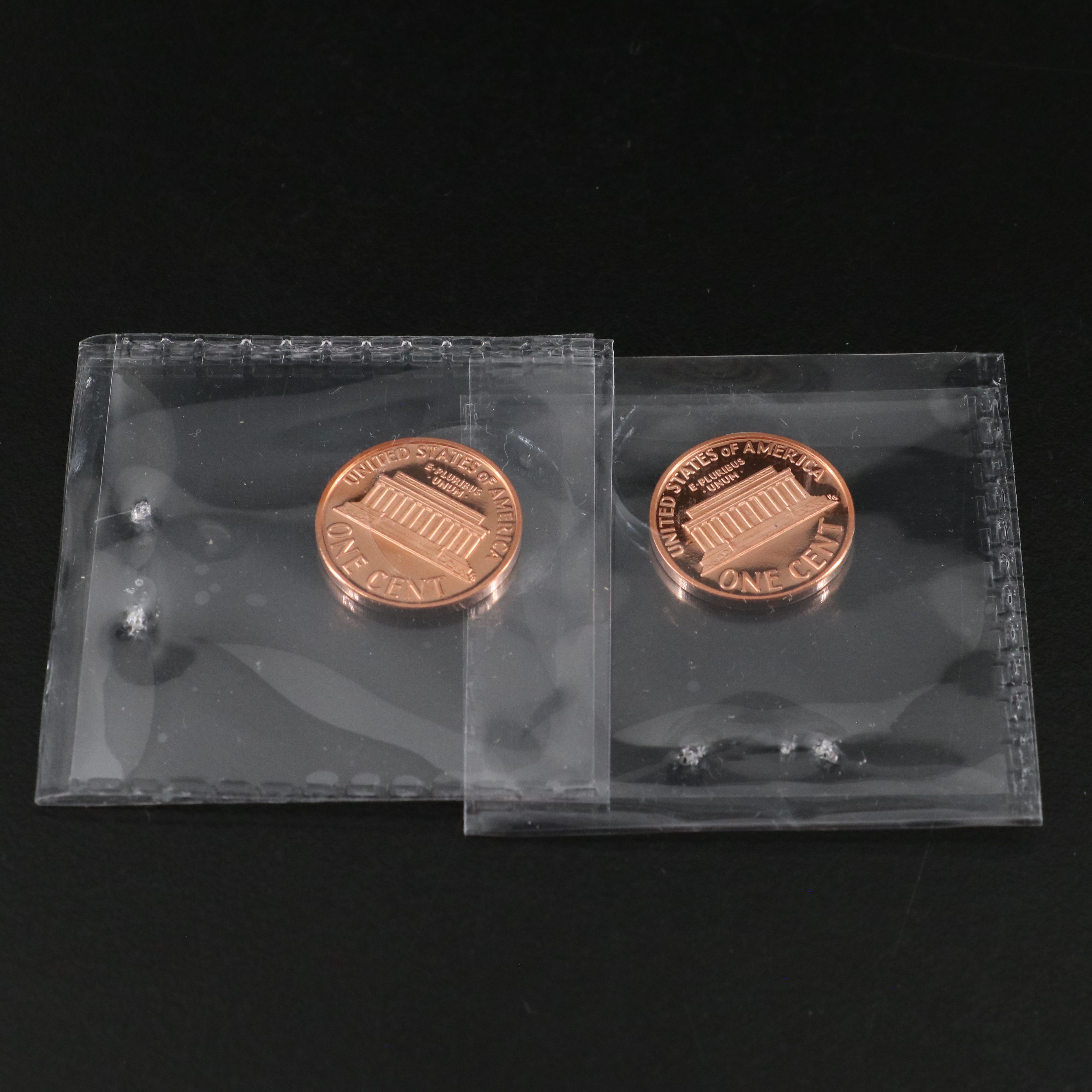 America the Beautiful Quarters, Bicentennial Quarters, and Lincoln Cents