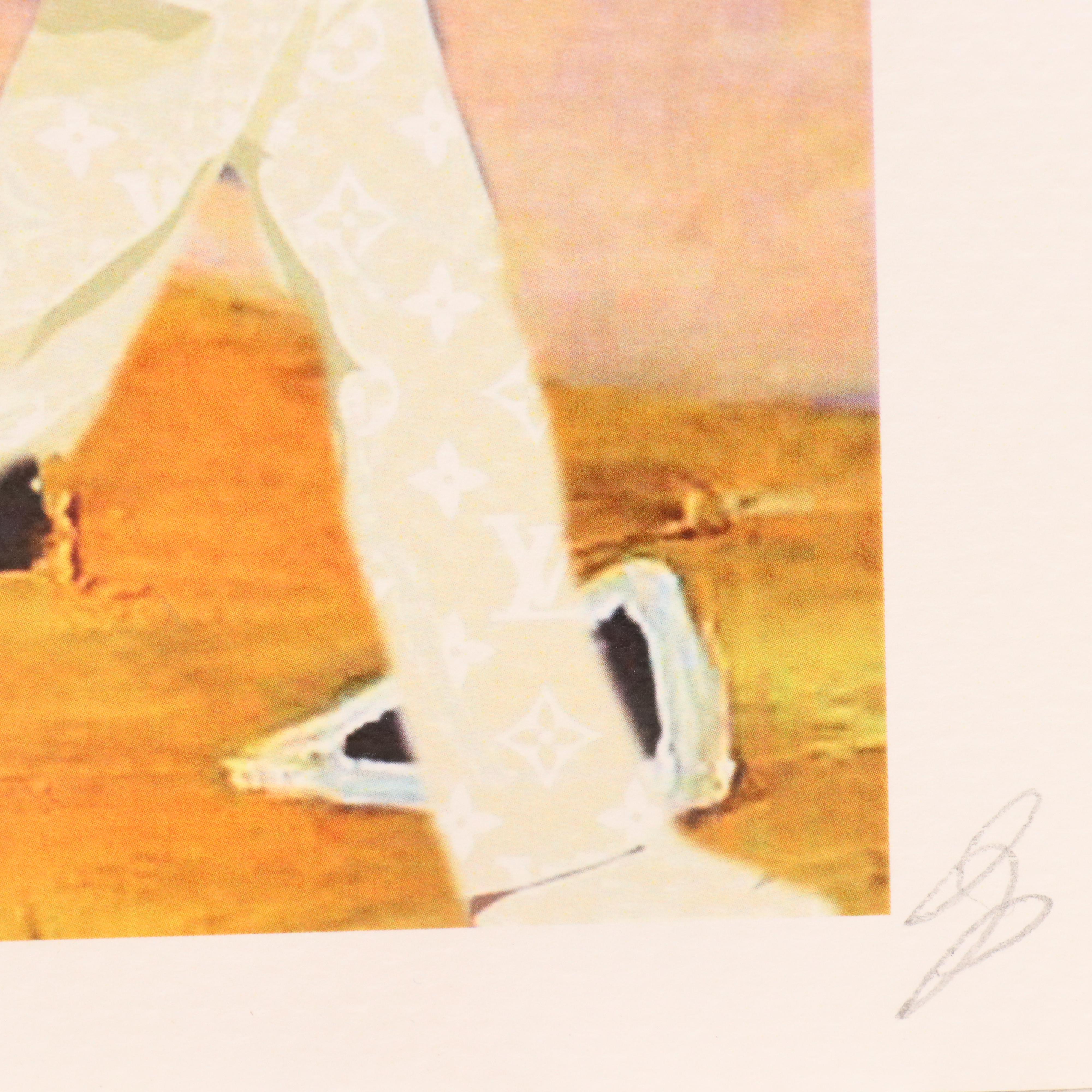 Death NYC Pop Art Graphic Print The Beatles x "The Kiss" x LV, 2020