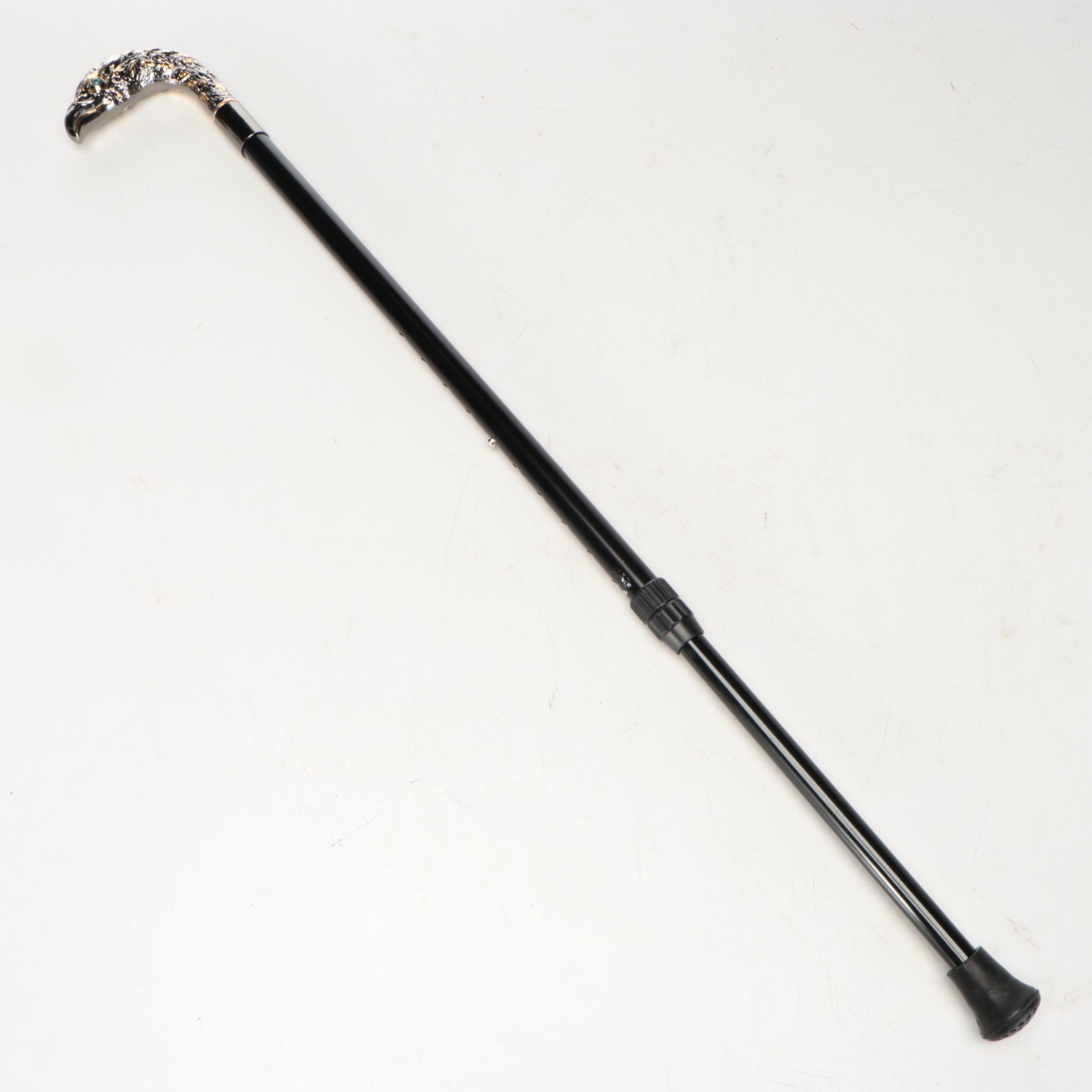 Eagle Head Handle Adjustable Sword Cane
