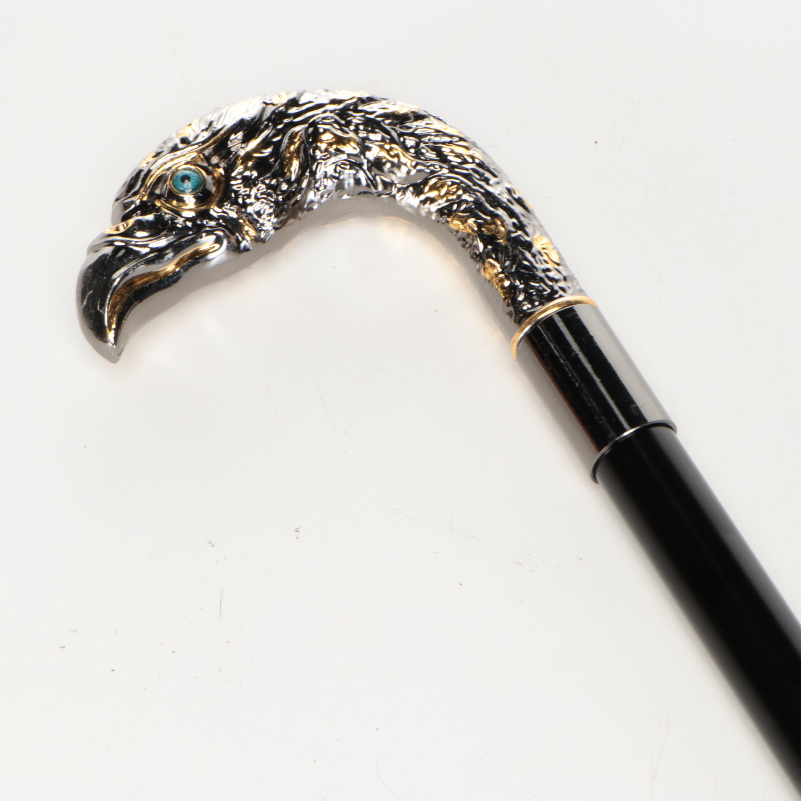 Eagle Head Handle Adjustable Sword Cane