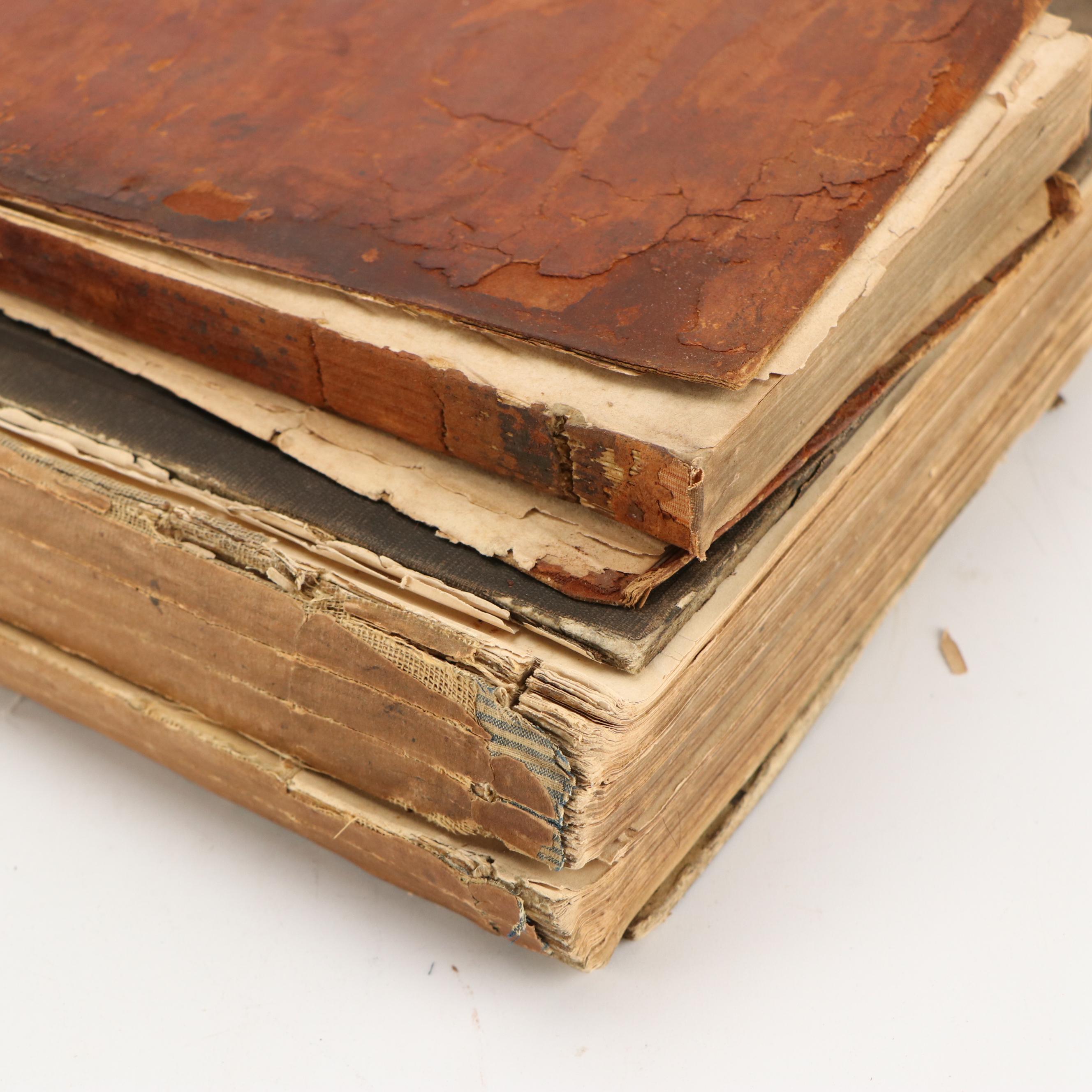 "The Boston Almanac," "Familiar Science" and Other Hardcover Books