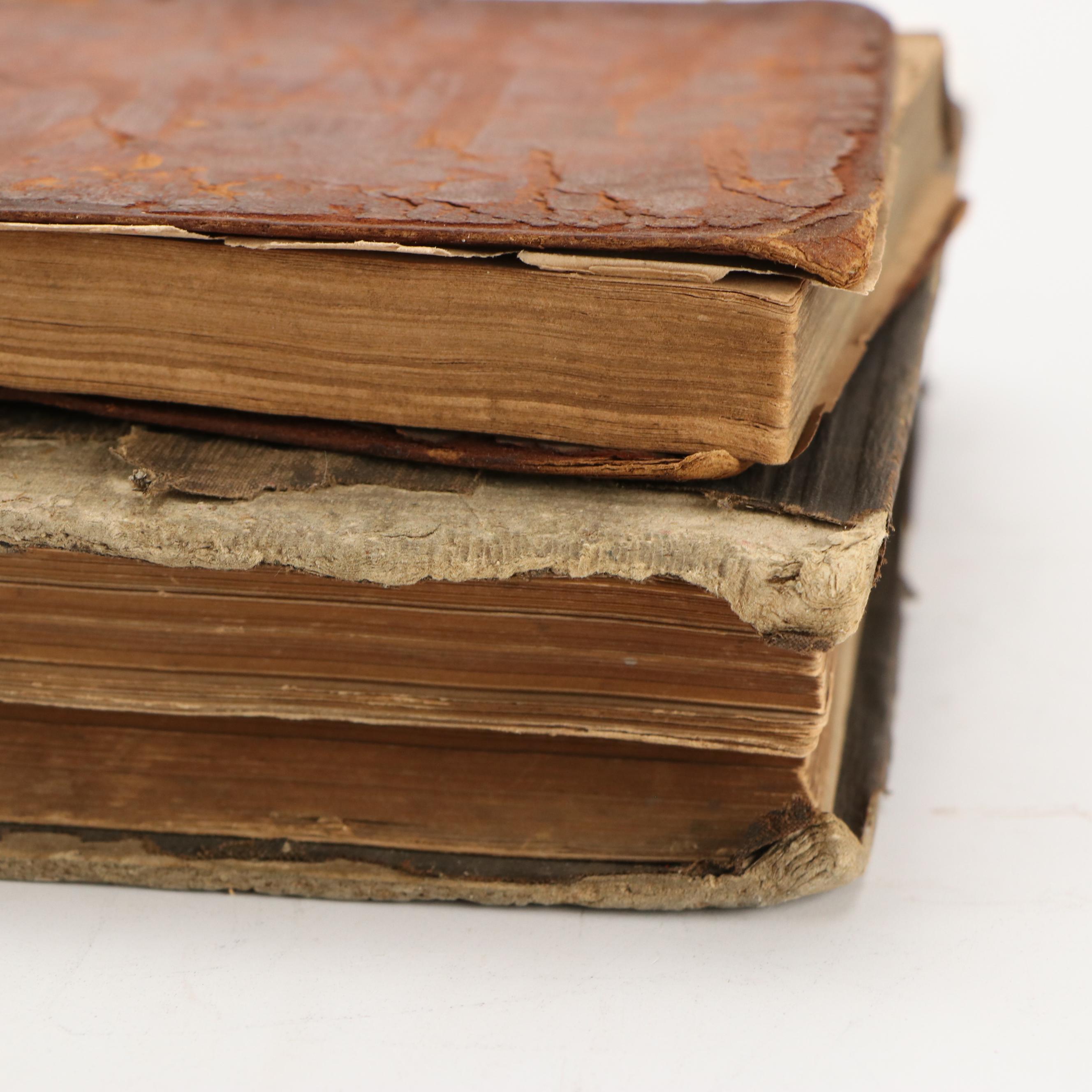 "The Boston Almanac," "Familiar Science" and Other Hardcover Books