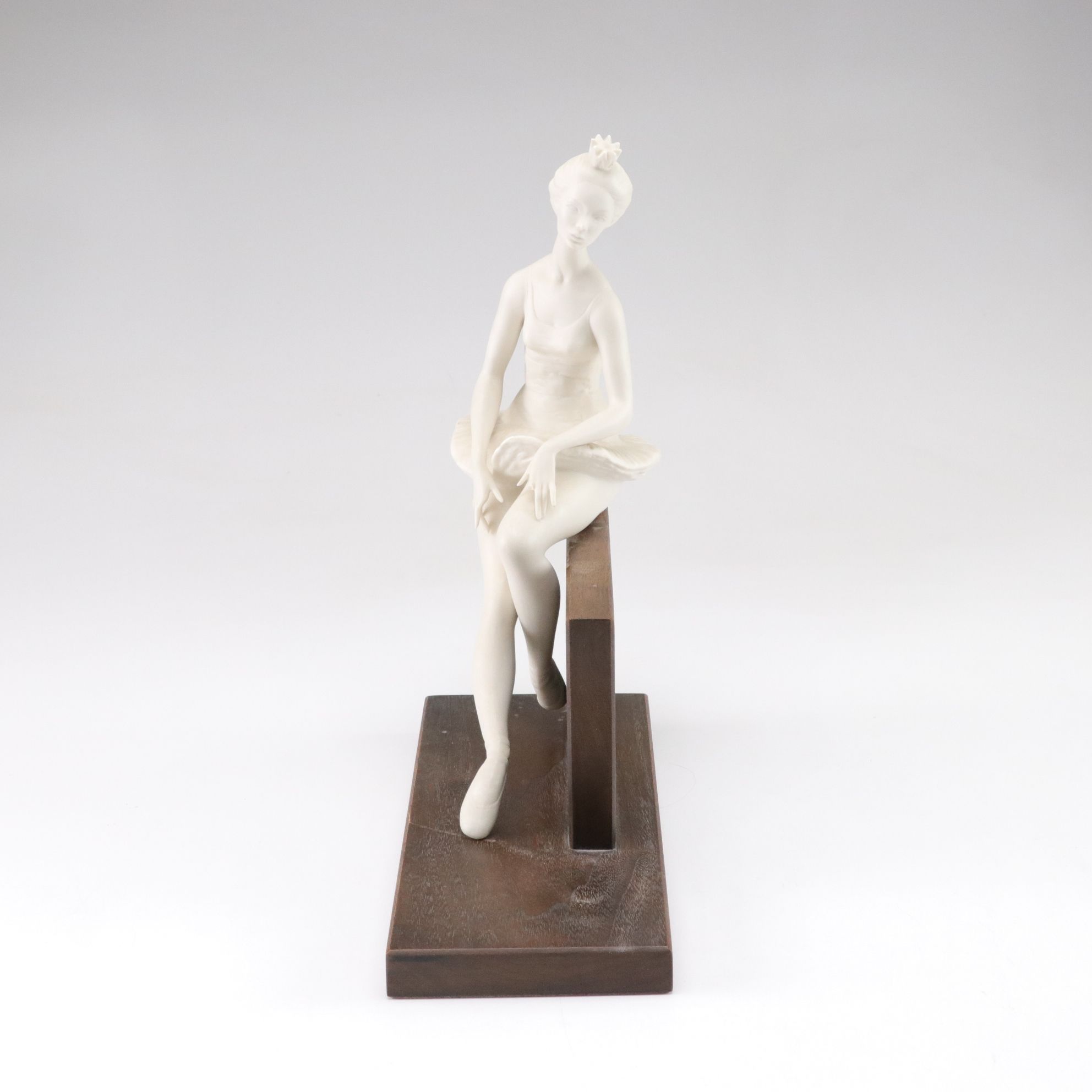 Cybis Bisque Porcelain "On Cue" Ballet Figurine, Mid/Late 20th C.