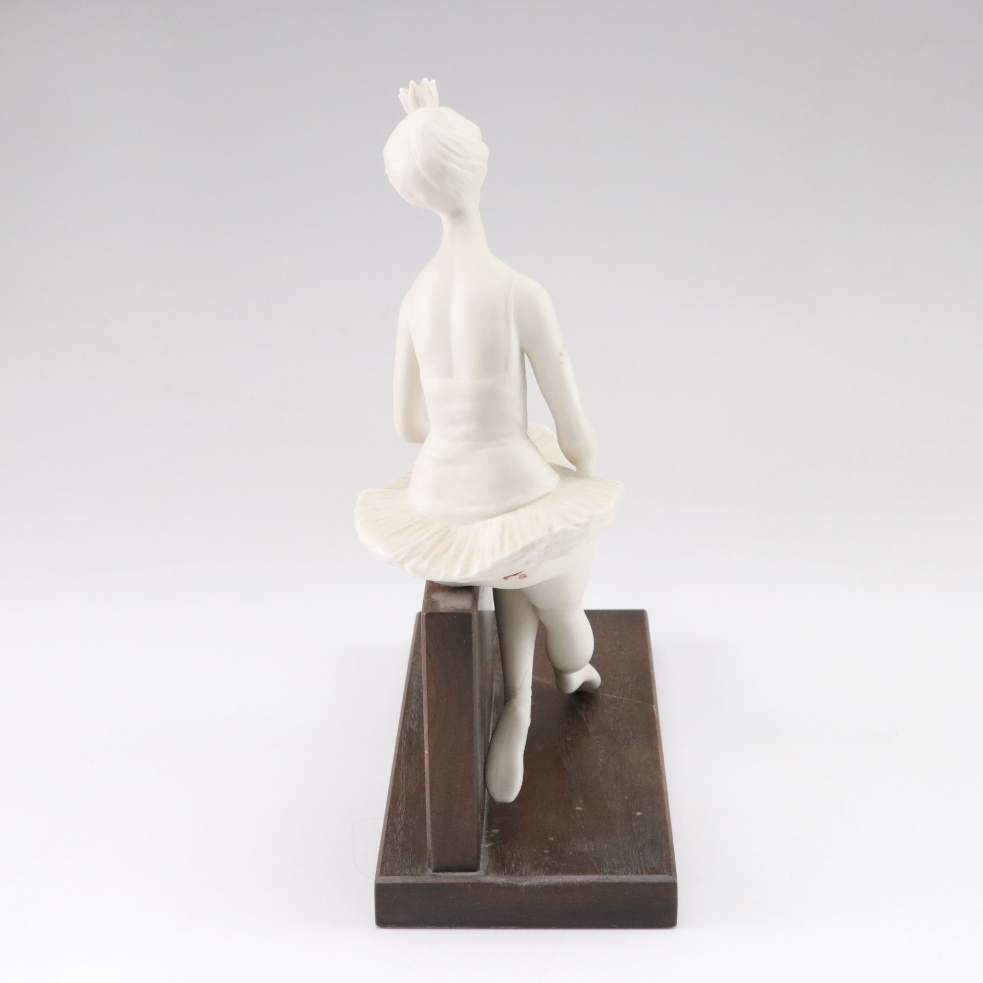 Cybis Bisque Porcelain "On Cue" Ballet Figurine, Mid/Late 20th C.