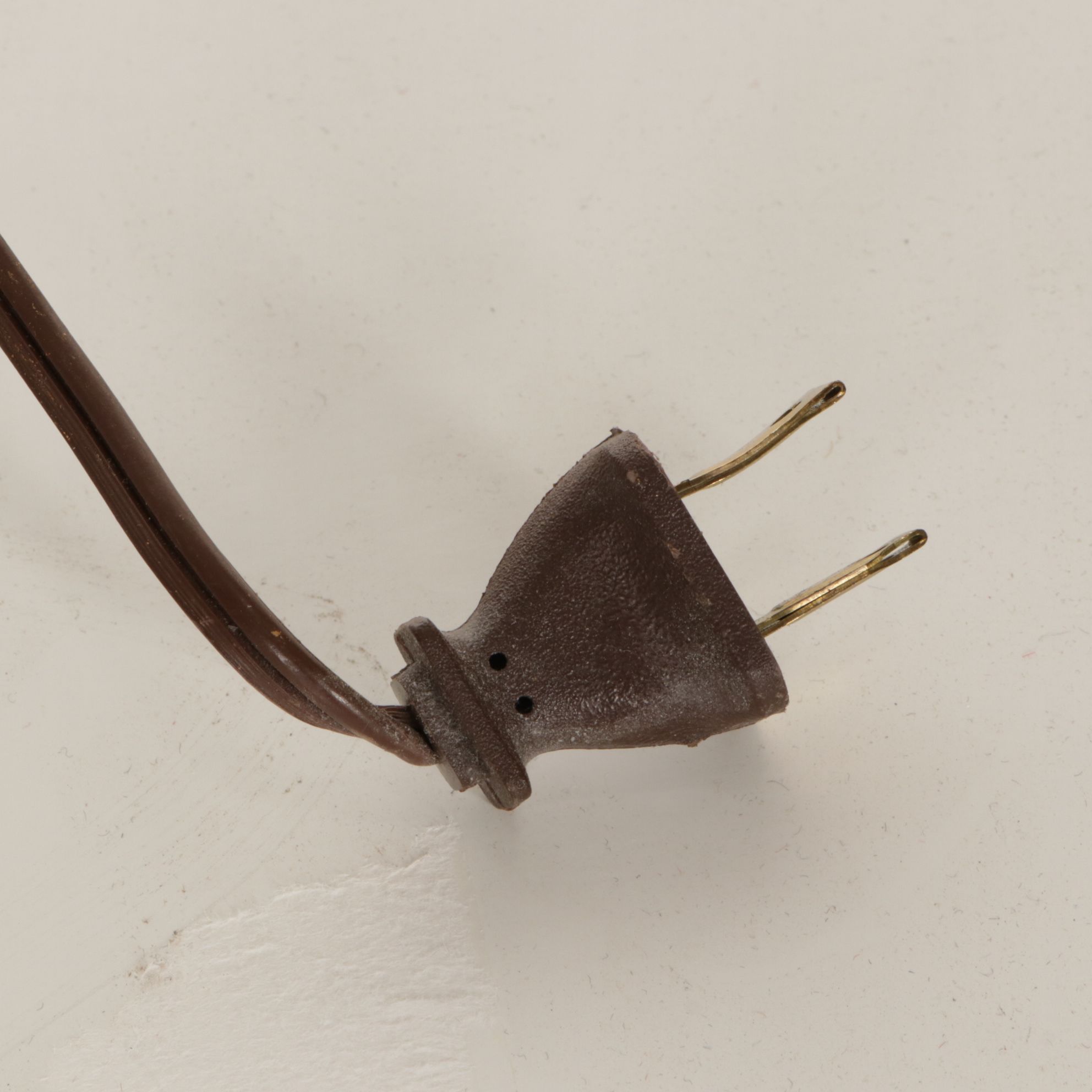 Gilt Brass and Crystal Five-Arm Girandole Table Lamp with Clip-on Silk Shades