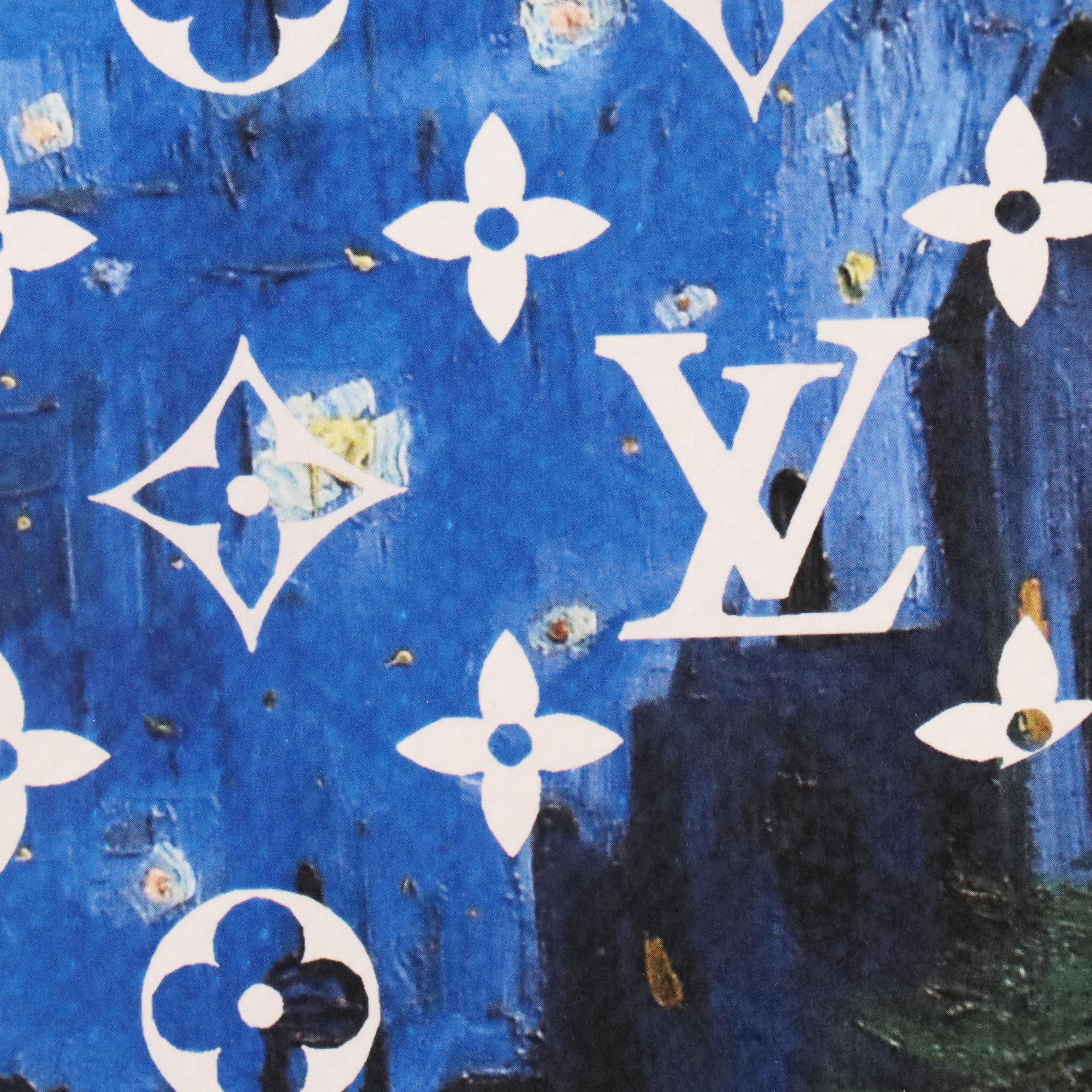 Death NYC Street Art Graphic Print Snoopy x Van Gogh x LV, 2023