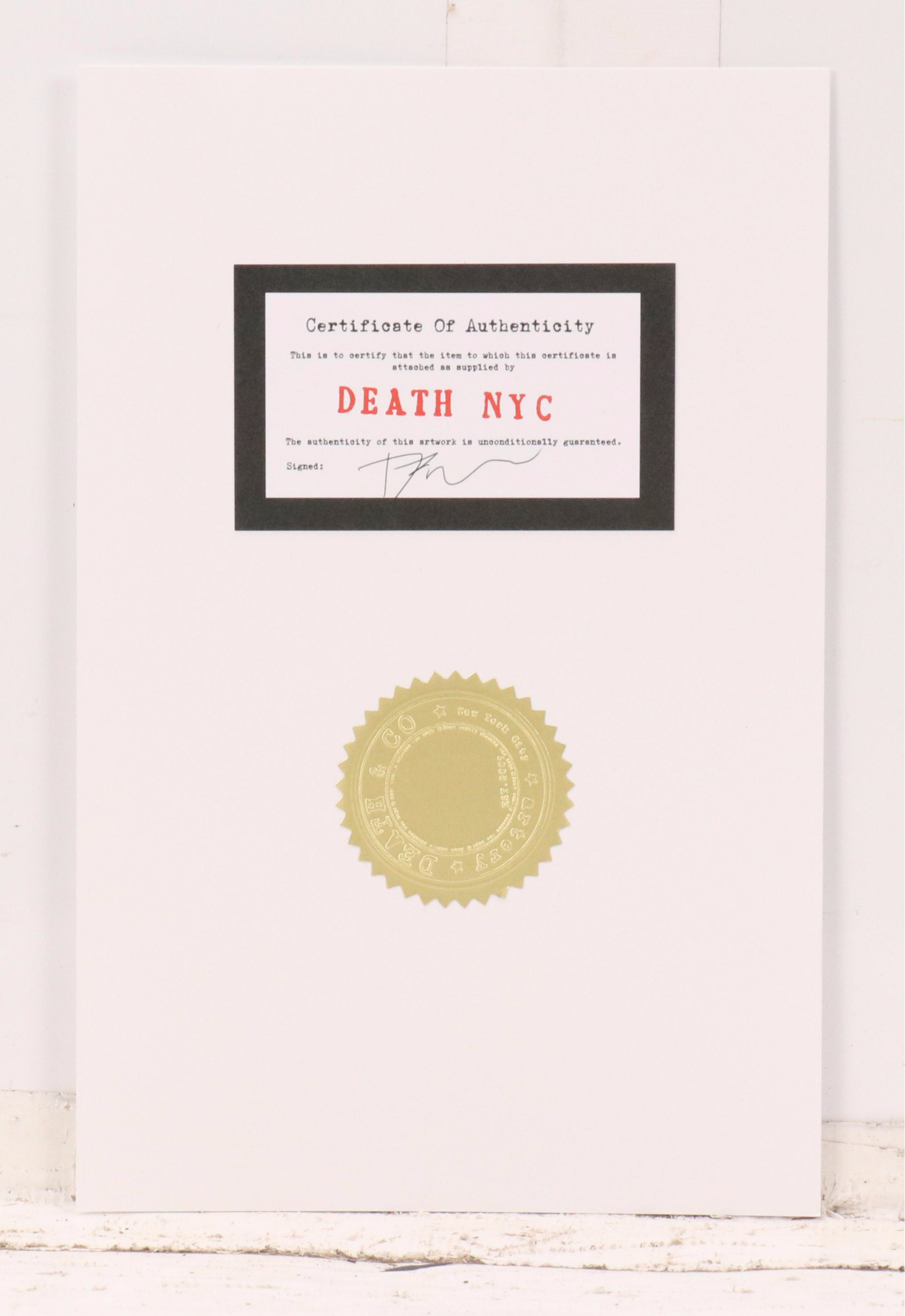 Death NYC Street Art Graphic Print Snoopy x Van Gogh x LV, 2023