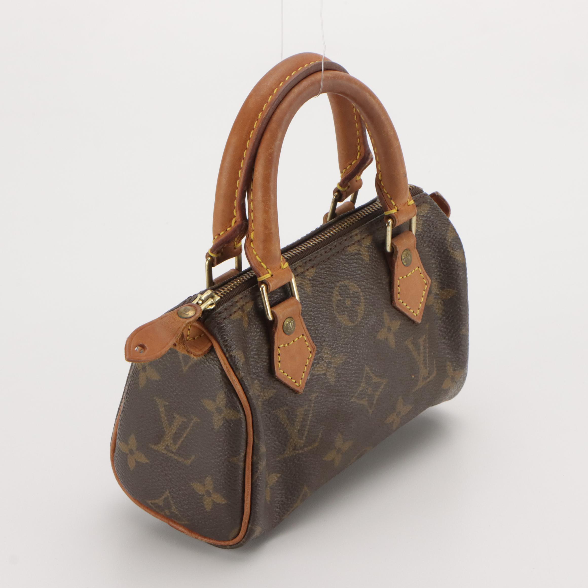Louis Vuitton Mini Sac HL in Monogram Canvas and Vachetta Leather