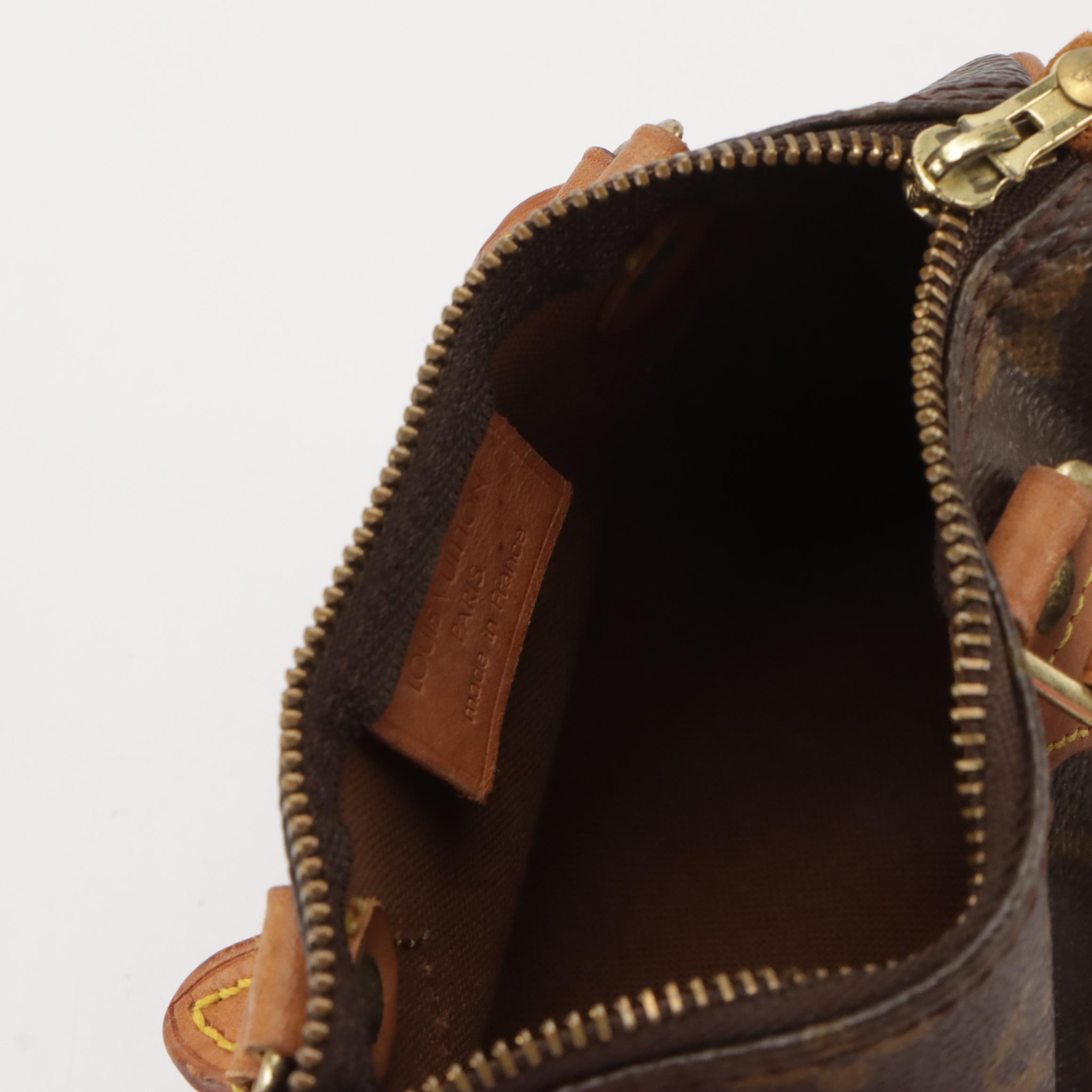 Louis Vuitton Mini Sac HL in Monogram Canvas and Vachetta Leather