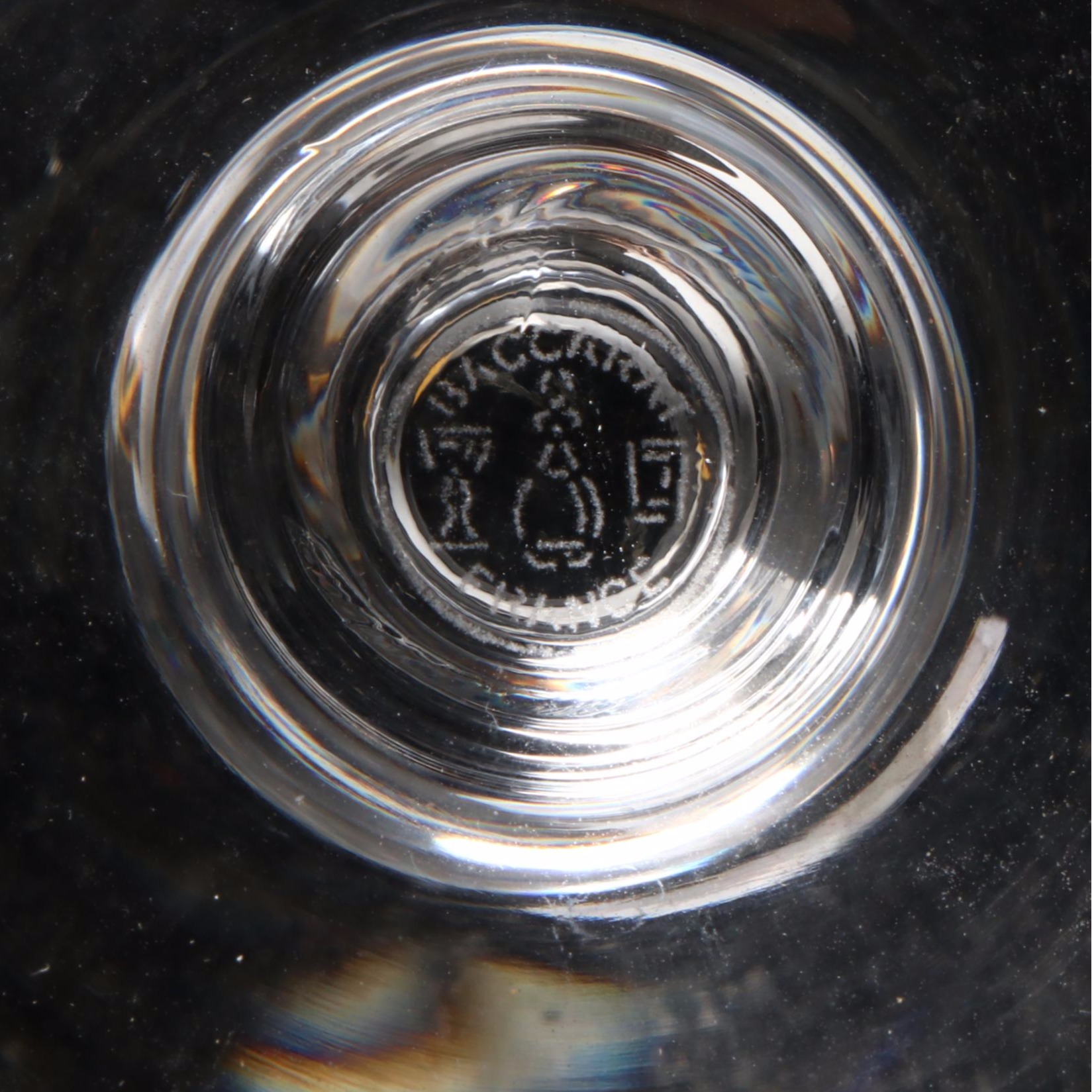 Baccarat "Napoleon" Crystal Brandy Glasses, Mid to Late 20th Century