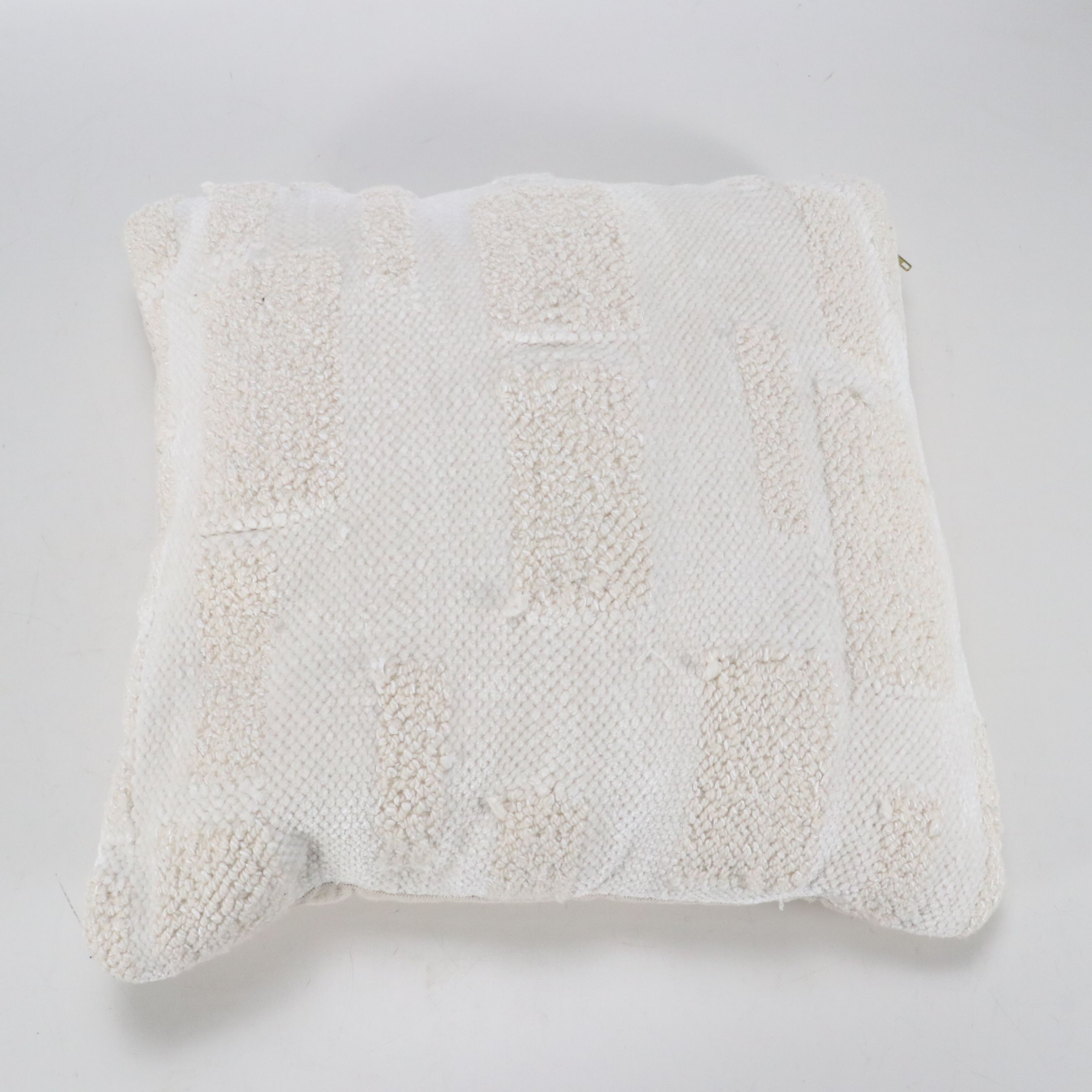 Footstool Storage Cube with Throw Pillows