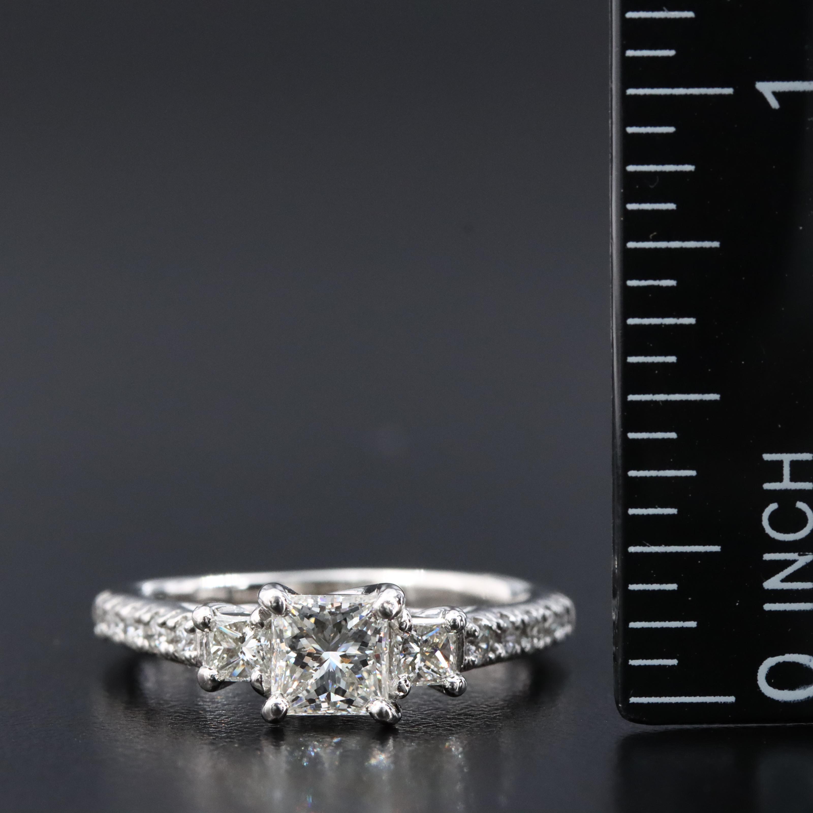 Platinum 1.20 CTW Diamond Ring