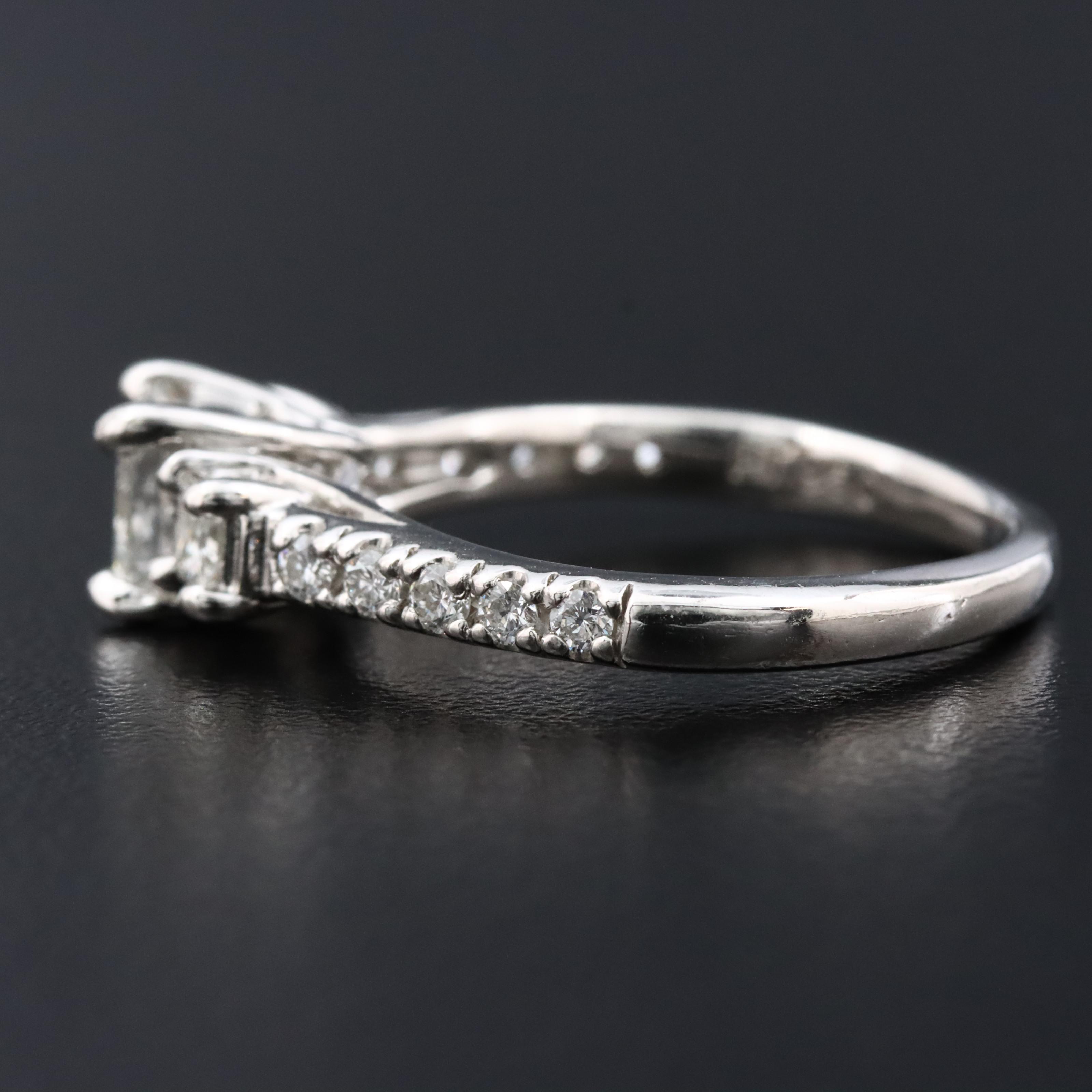 Platinum 1.20 CTW Diamond Ring